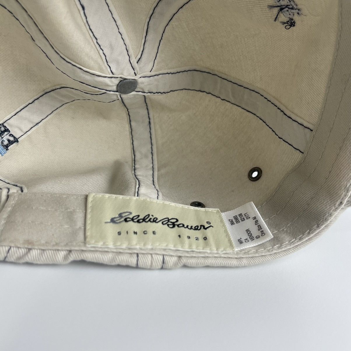 Eddie Bauer Vintage EDDIE BAUER polo hat Cap Size ONE SIZE - 13 Thumbnail