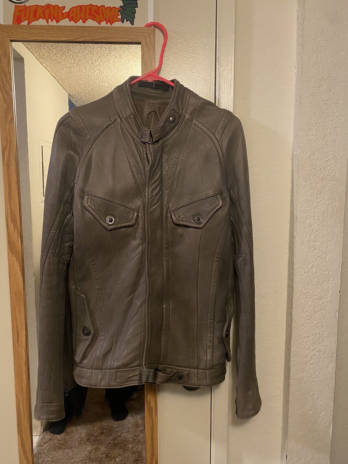 Julius JULIUS AW08 Sheep Leather Rider Jacket | Grailed