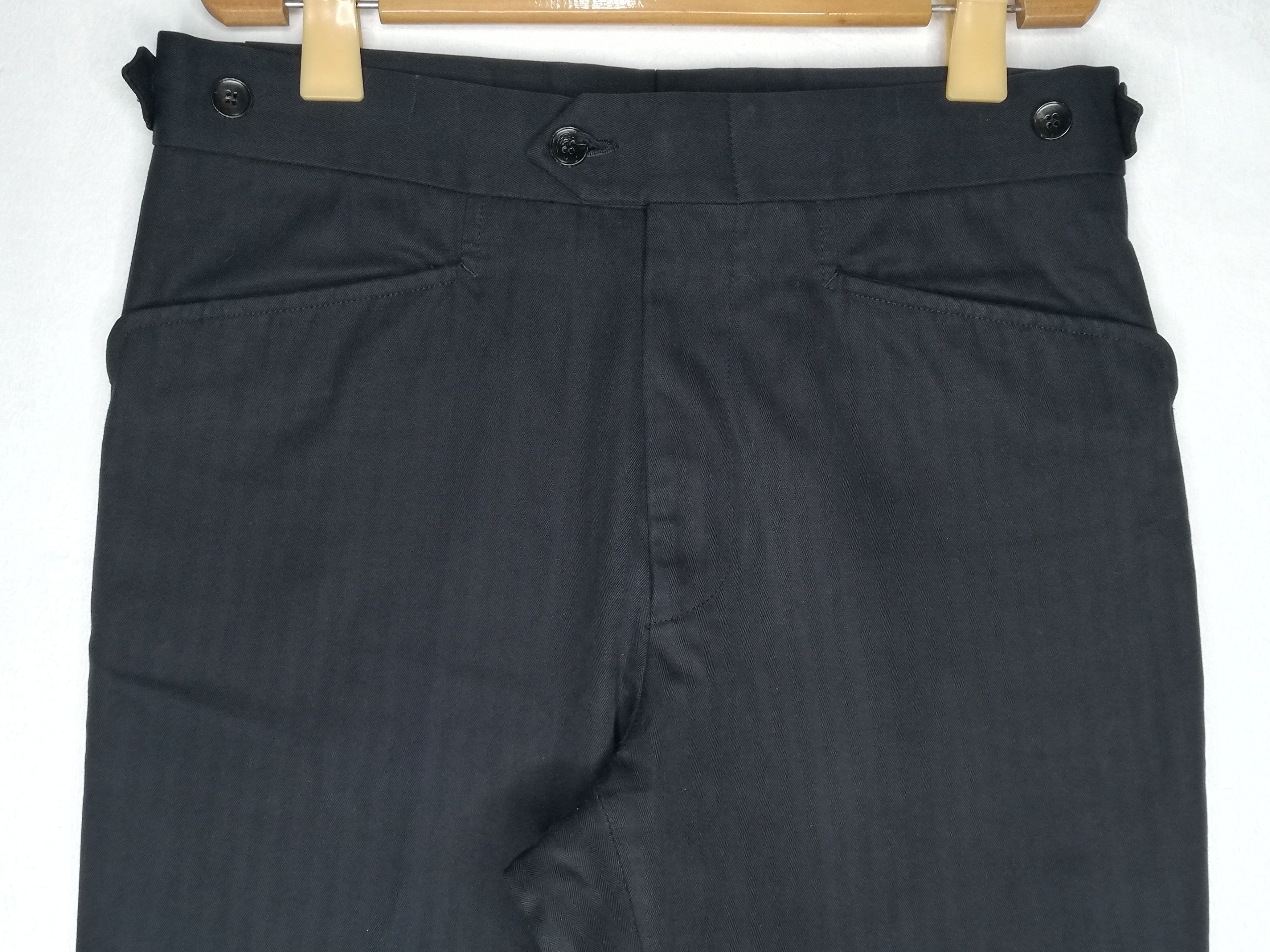Gucci Gucci - Tom Ford - Flared Chalk Stripe Trousers Size US 28 / EU 44 - 2 Thumbnail