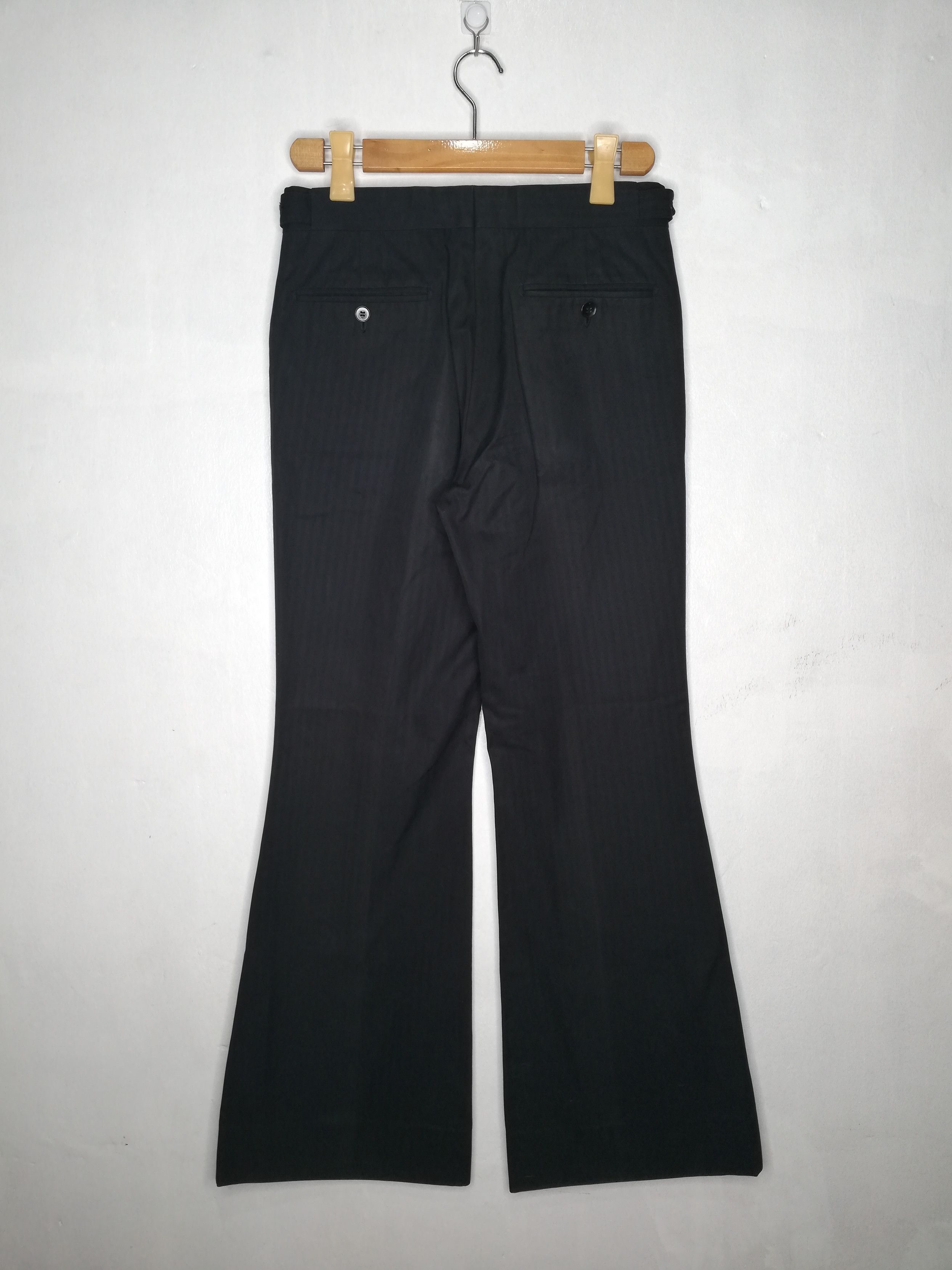 Gucci Gucci - Tom Ford - Flared Chalk Stripe Trousers Size US 28 / EU 44 - 3 Thumbnail