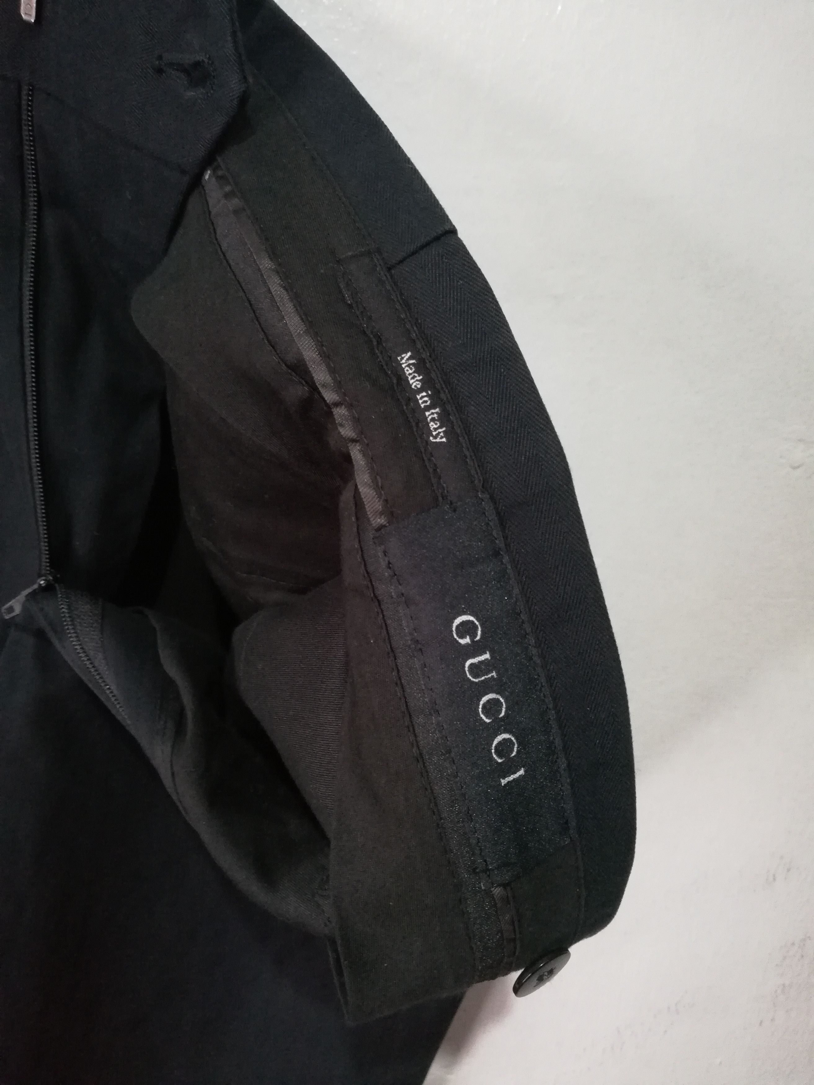 Gucci Gucci - Tom Ford - Flared Chalk Stripe Trousers Size US 28 / EU 44 - 6 Thumbnail