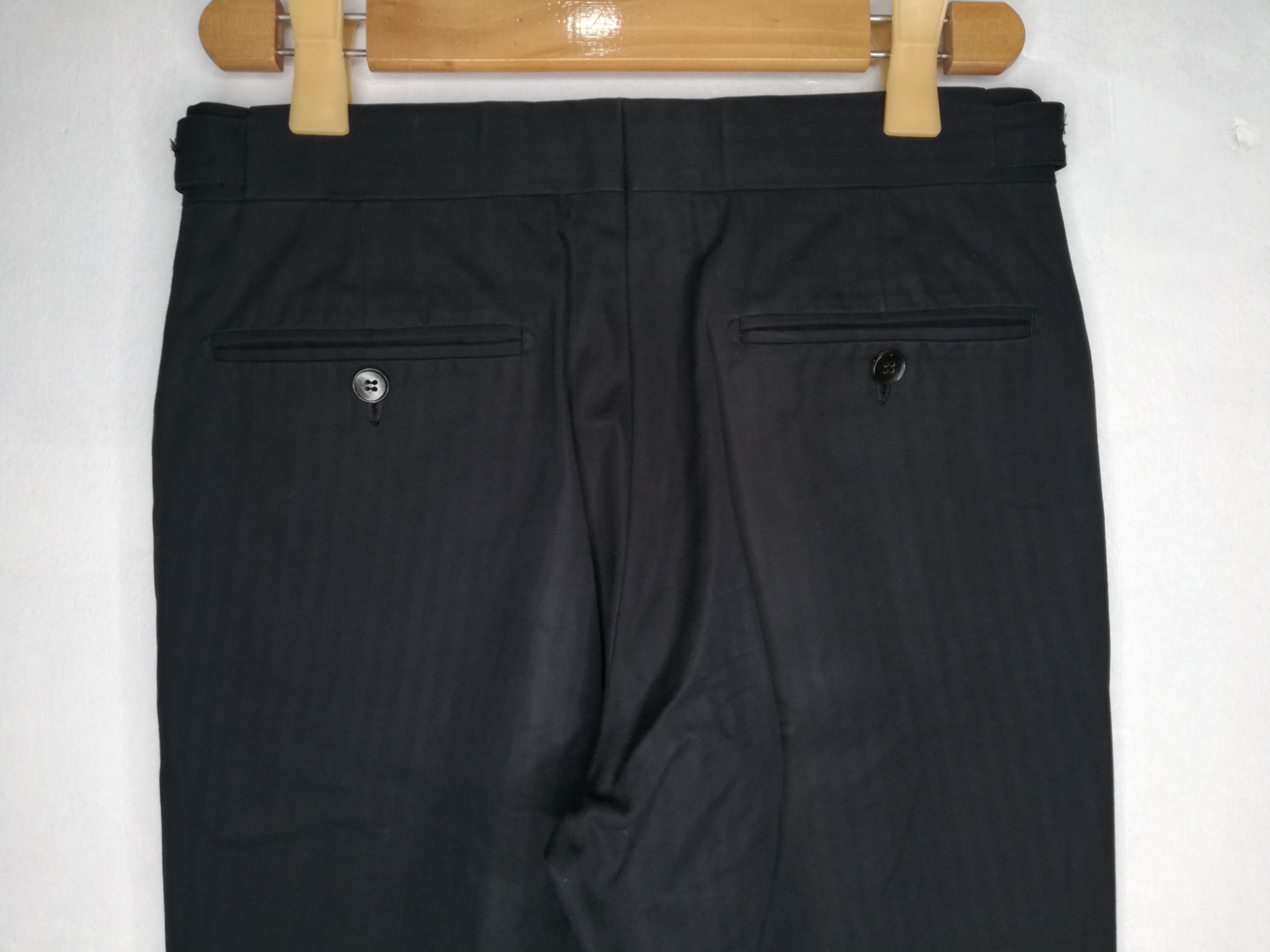 Gucci Gucci - Tom Ford - Flared Chalk Stripe Trousers Size US 28 / EU 44 - 4 Thumbnail