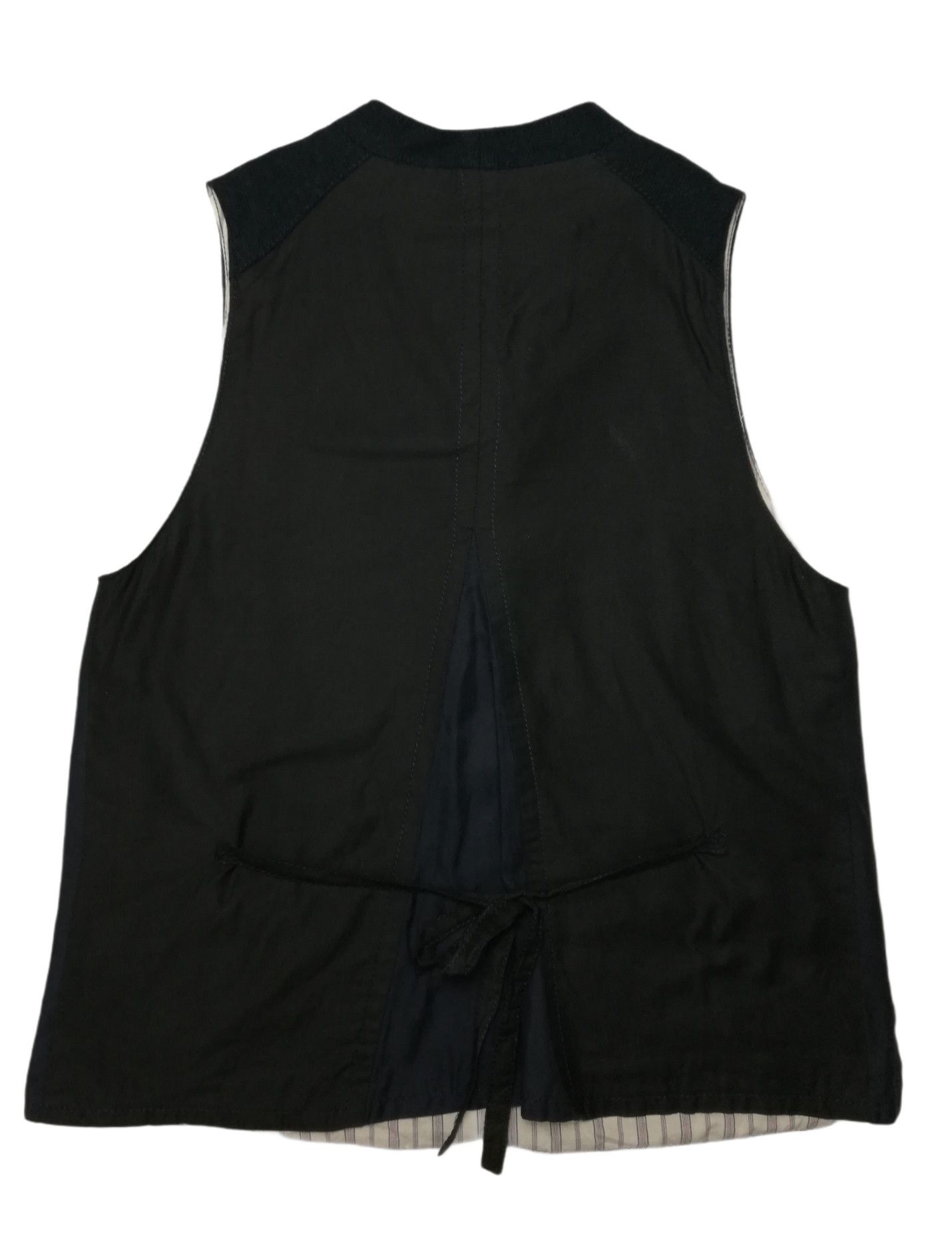 Marc Jacobs 🔥DOPE RARE Marc Jacobs Wool Herringbone Lined Stripe Vest Size US S / EU 44-46 / 1 - 12 Thumbnail