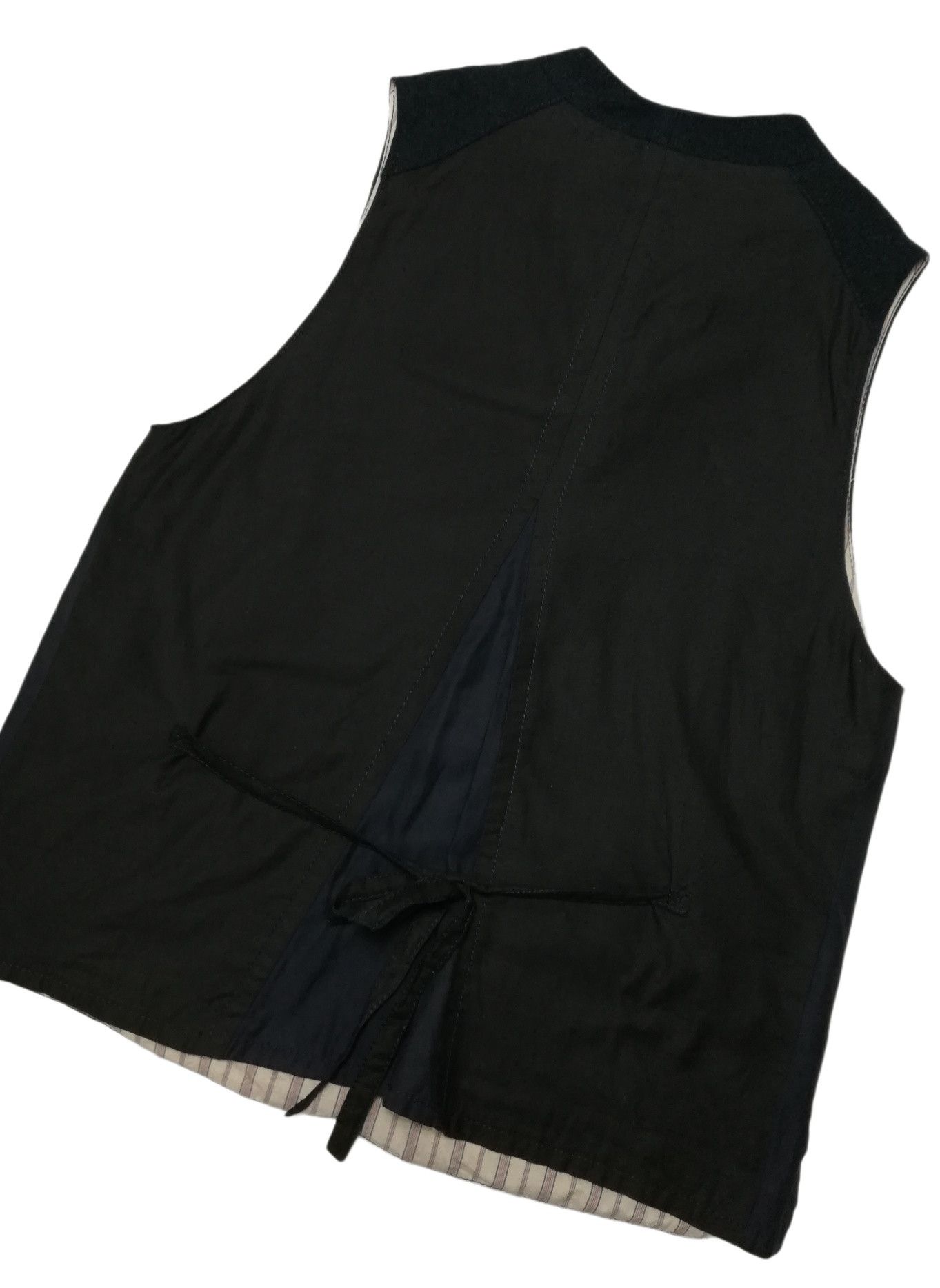 Marc Jacobs 🔥DOPE RARE Marc Jacobs Wool Herringbone Lined Stripe Vest Size US S / EU 44-46 / 1 - 14 Thumbnail