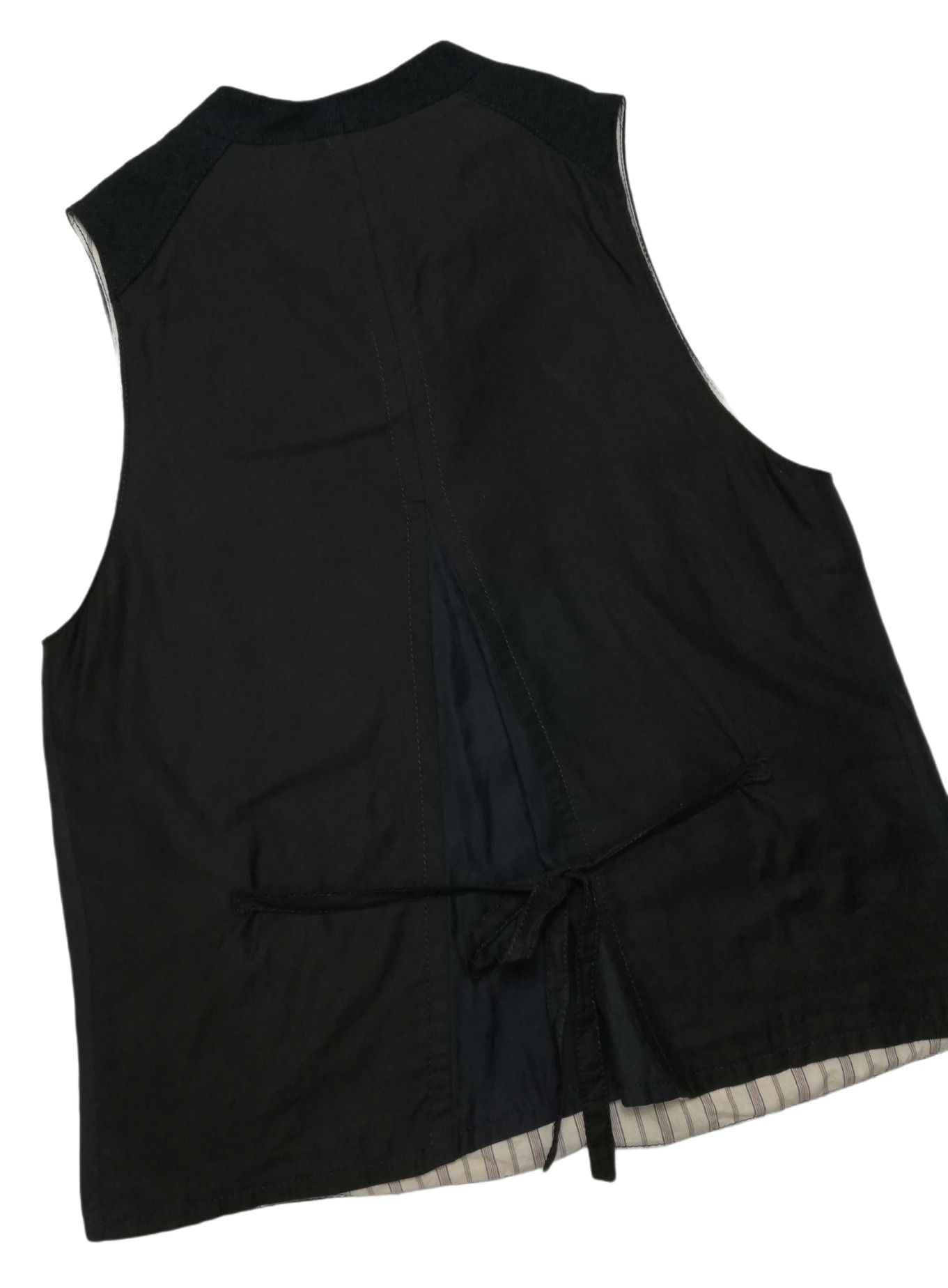 Marc Jacobs 🔥DOPE RARE Marc Jacobs Wool Herringbone Lined Stripe Vest Size US S / EU 44-46 / 1 - 13 Thumbnail