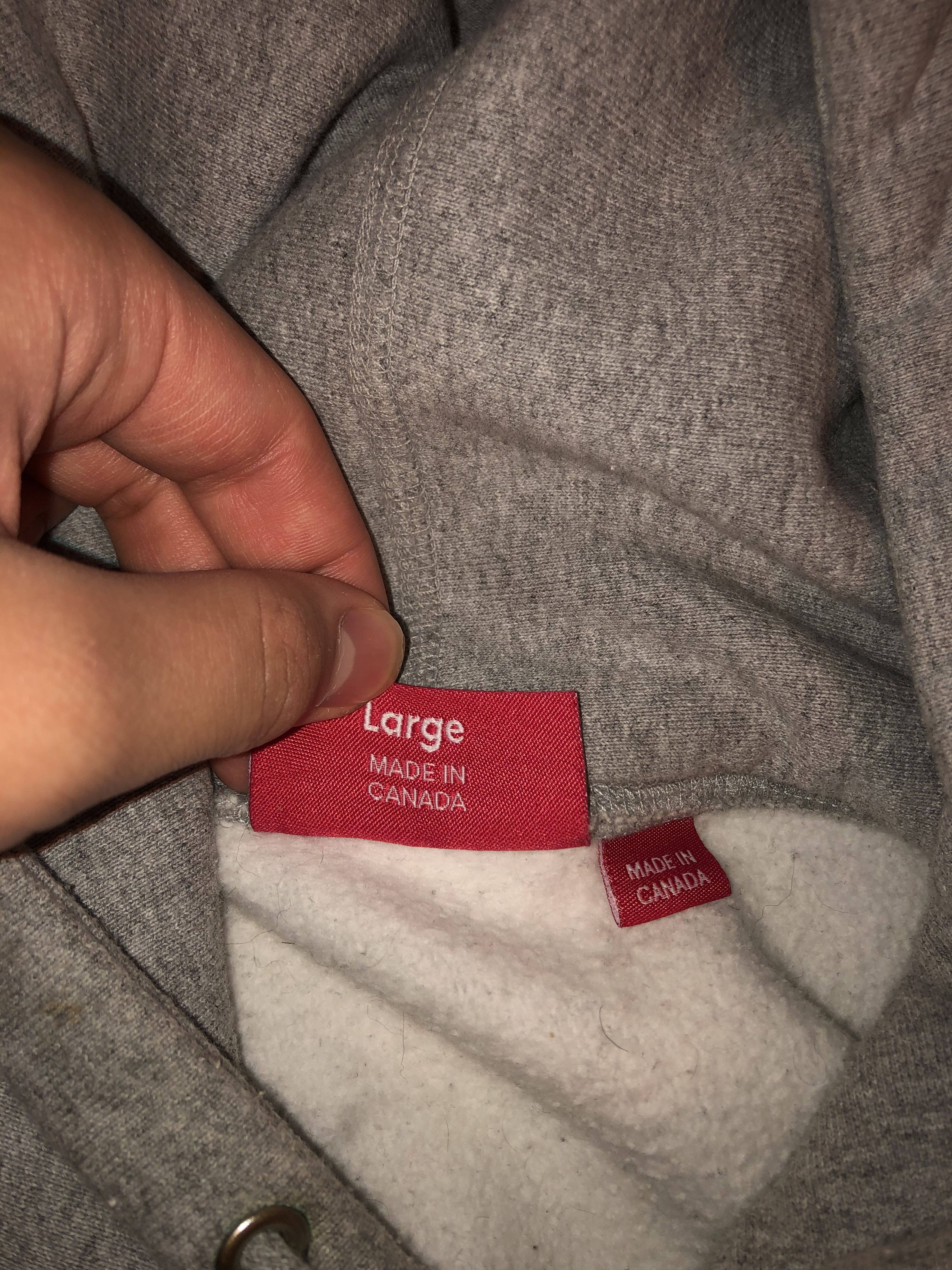 Supreme Supreme Heather Grey Box Logo Hoodie Size US L / EU 52-54 / 3 - 4 Thumbnail