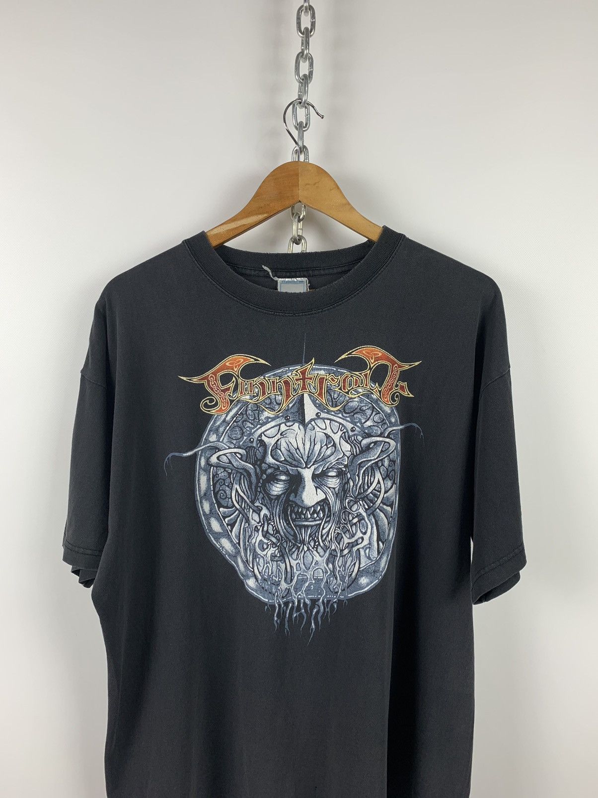 Band Tees 2005 Vintage Finntroll Nattfödd Rare Metal Rock T-shirt Size US XL / EU 56 / 4 - 3 Thumbnail