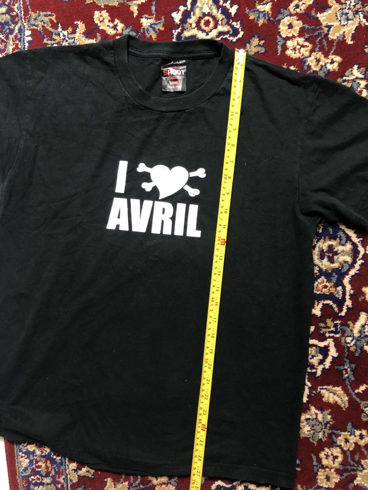 Rap Tees Vintage Official “Avril” Avril Lavigne Shoot T-Shirt Size US M / EU 48-50 / 2 - 6 Thumbnail