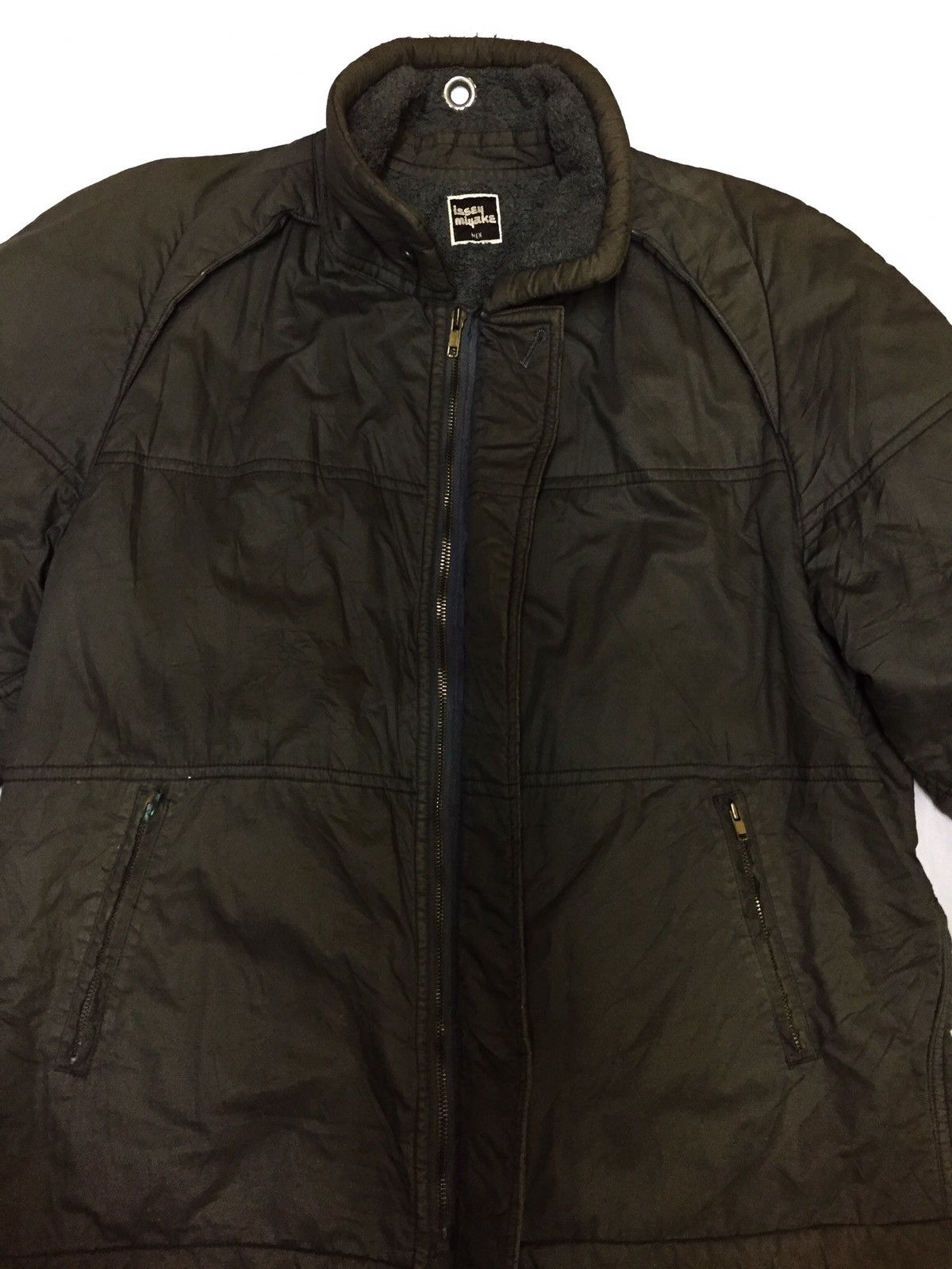 Issey Miyake Vintage 80s Issey Miyake Men Heavy Nylon Jacket Size US L / EU 52-54 / 3 - 4 Thumbnail