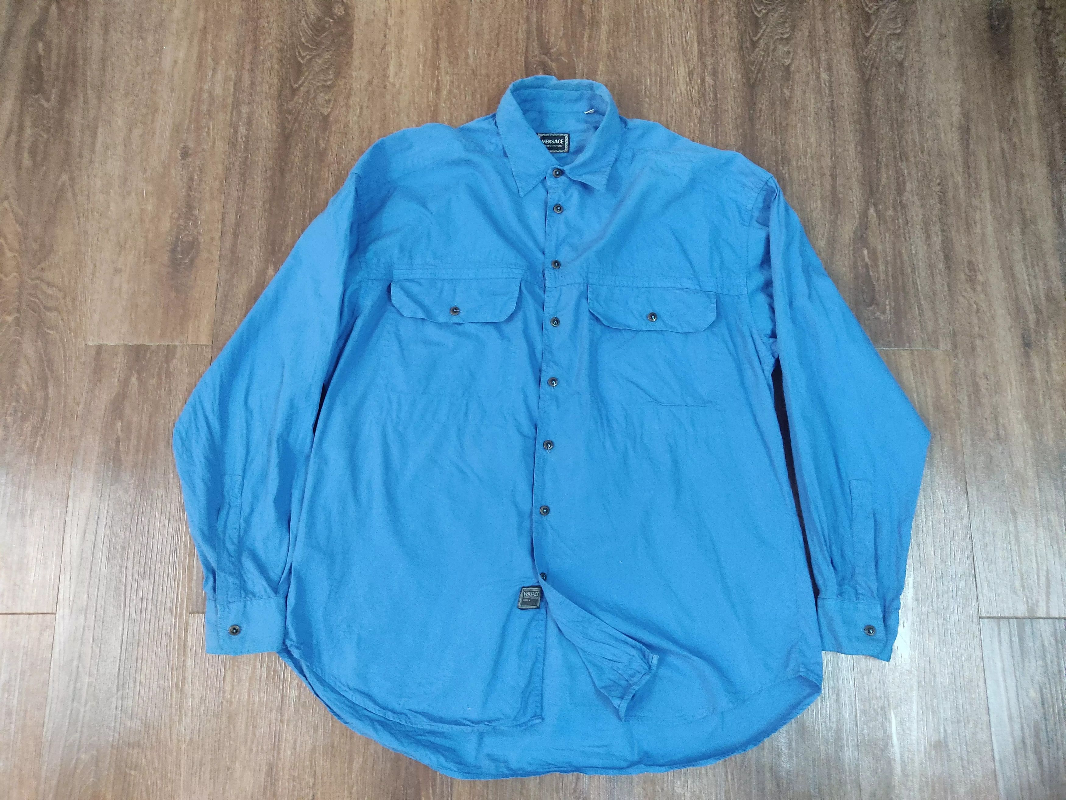 Versace × Vintage Versace button up Size US L / EU 52-54 / 3 - 1 Thumbnail