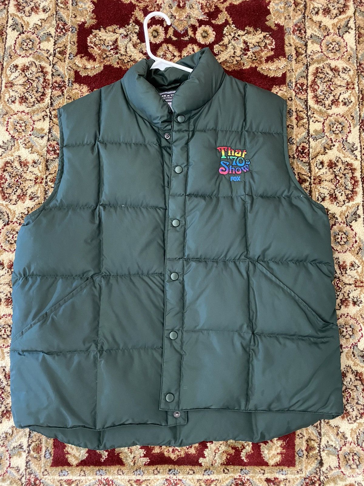 Vintage Vintage That 70s Show Puffer Vest Size US XL / EU 56 / 4 - 1 Thumbnail
