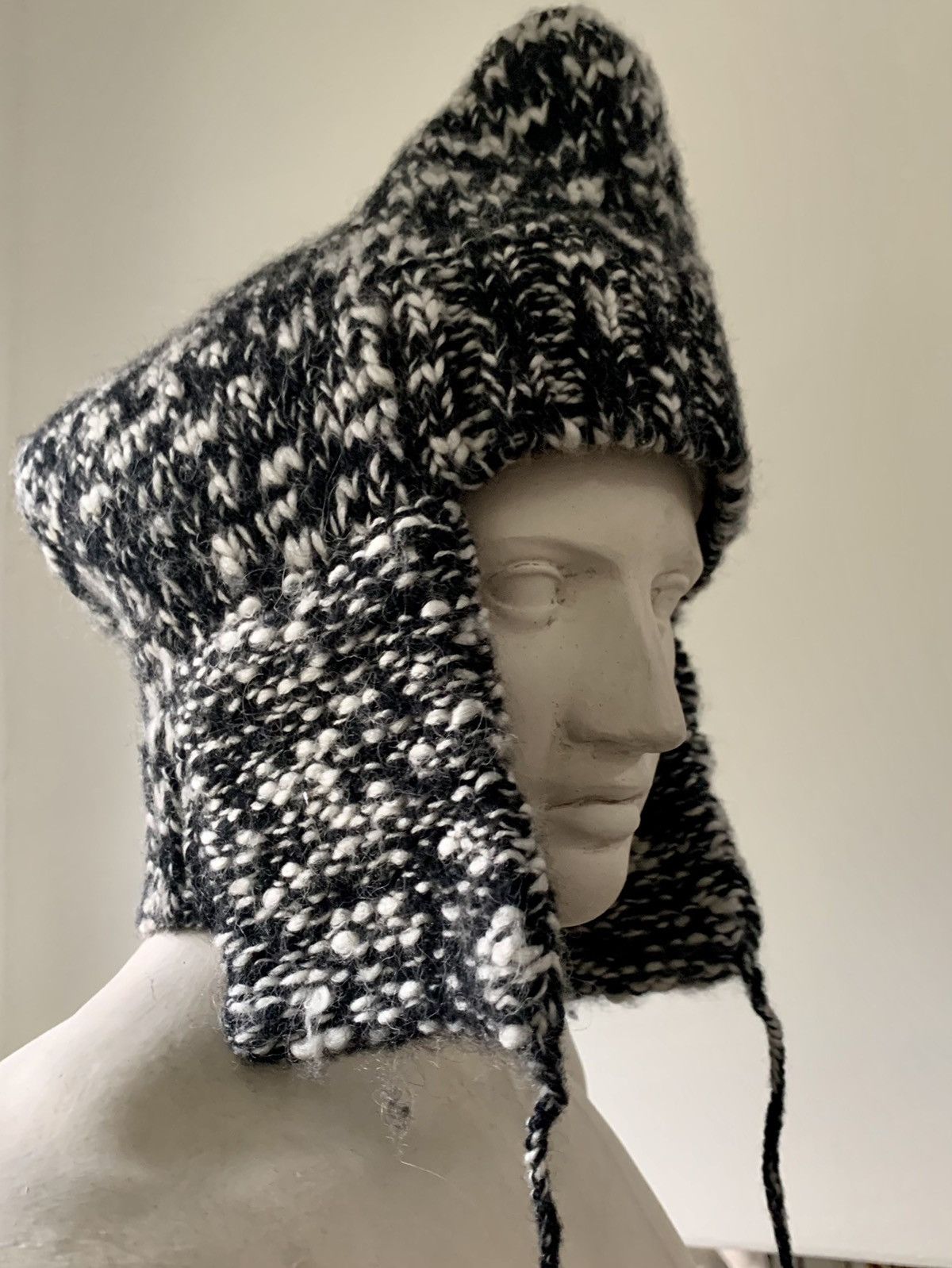 Knit wool cap