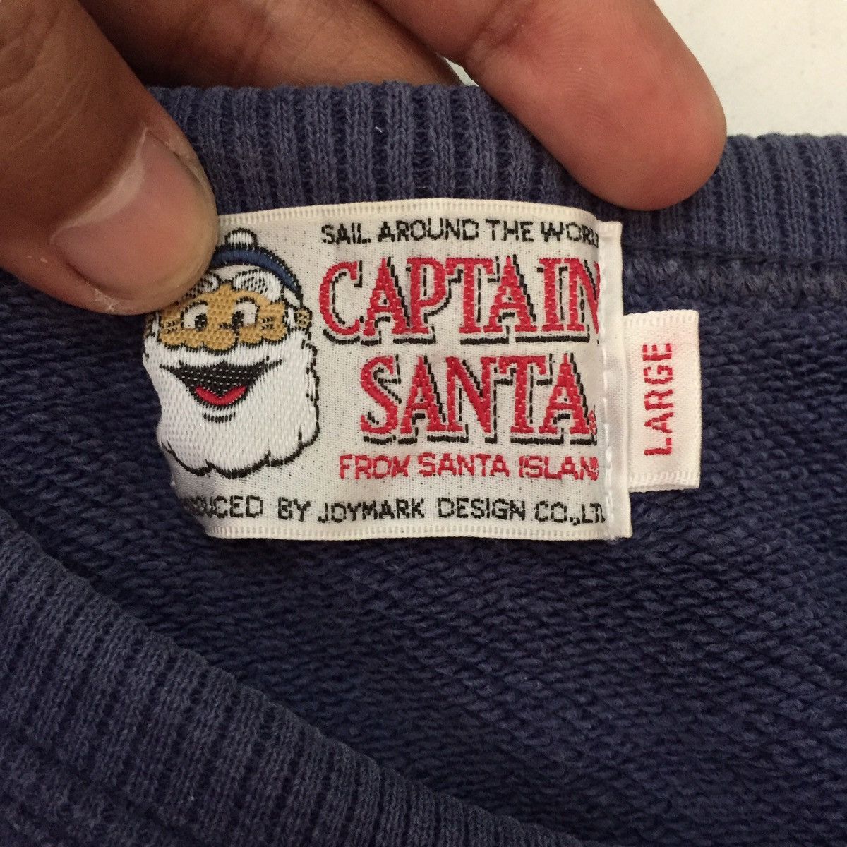 Japanese Brand Captain Santa Front Back Printed Sweatshirt Made in Japan Size US L / EU 52-54 / 3 - 10 Thumbnail