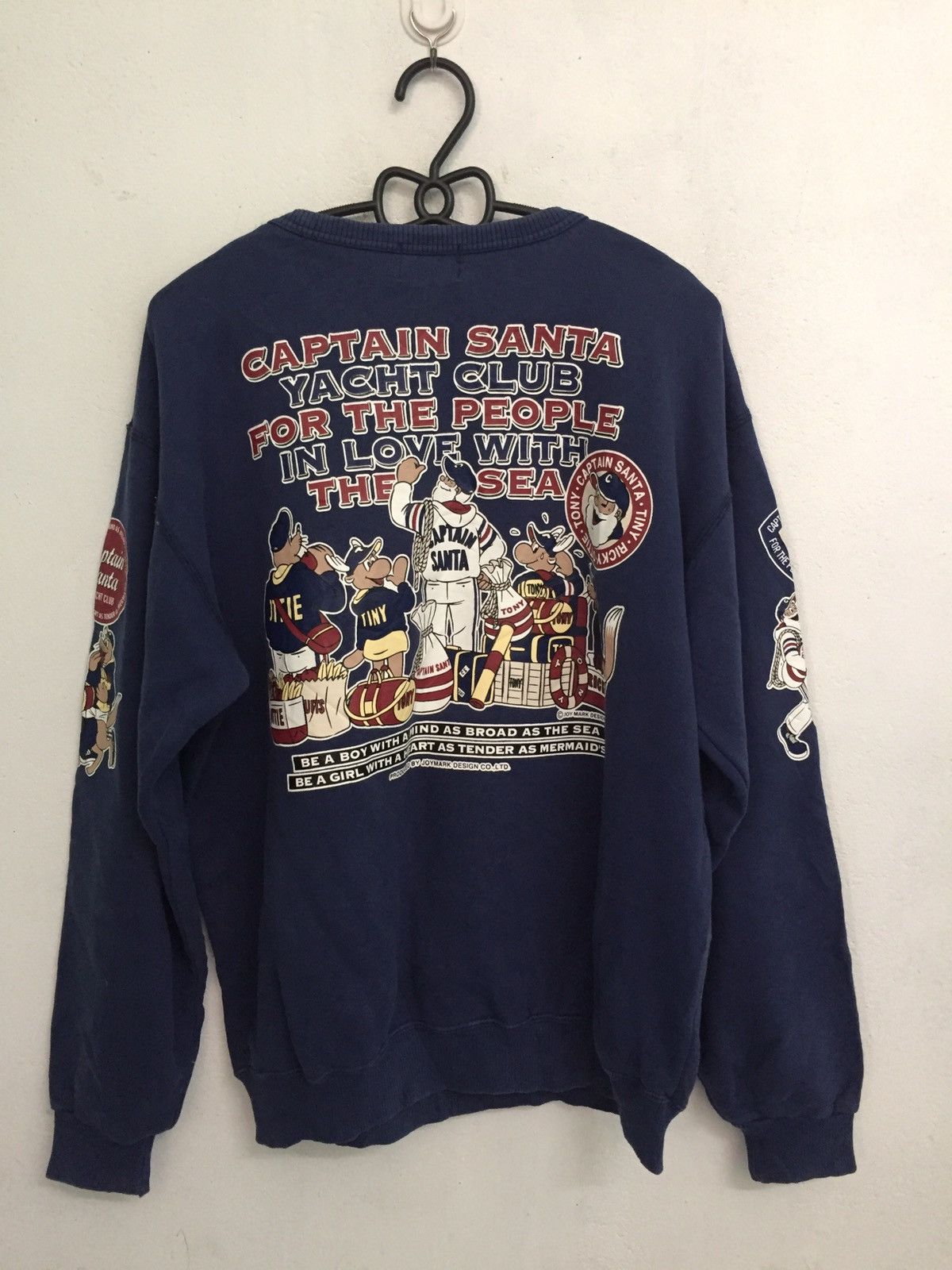 Japanese Brand Captain Santa Front Back Printed Sweatshirt Made in Japan Size US L / EU 52-54 / 3 - 3 Thumbnail