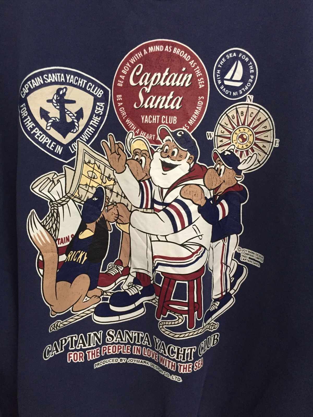 Japanese Brand Captain Santa Front Back Printed Sweatshirt Made in Japan Size US L / EU 52-54 / 3 - 2 Thumbnail