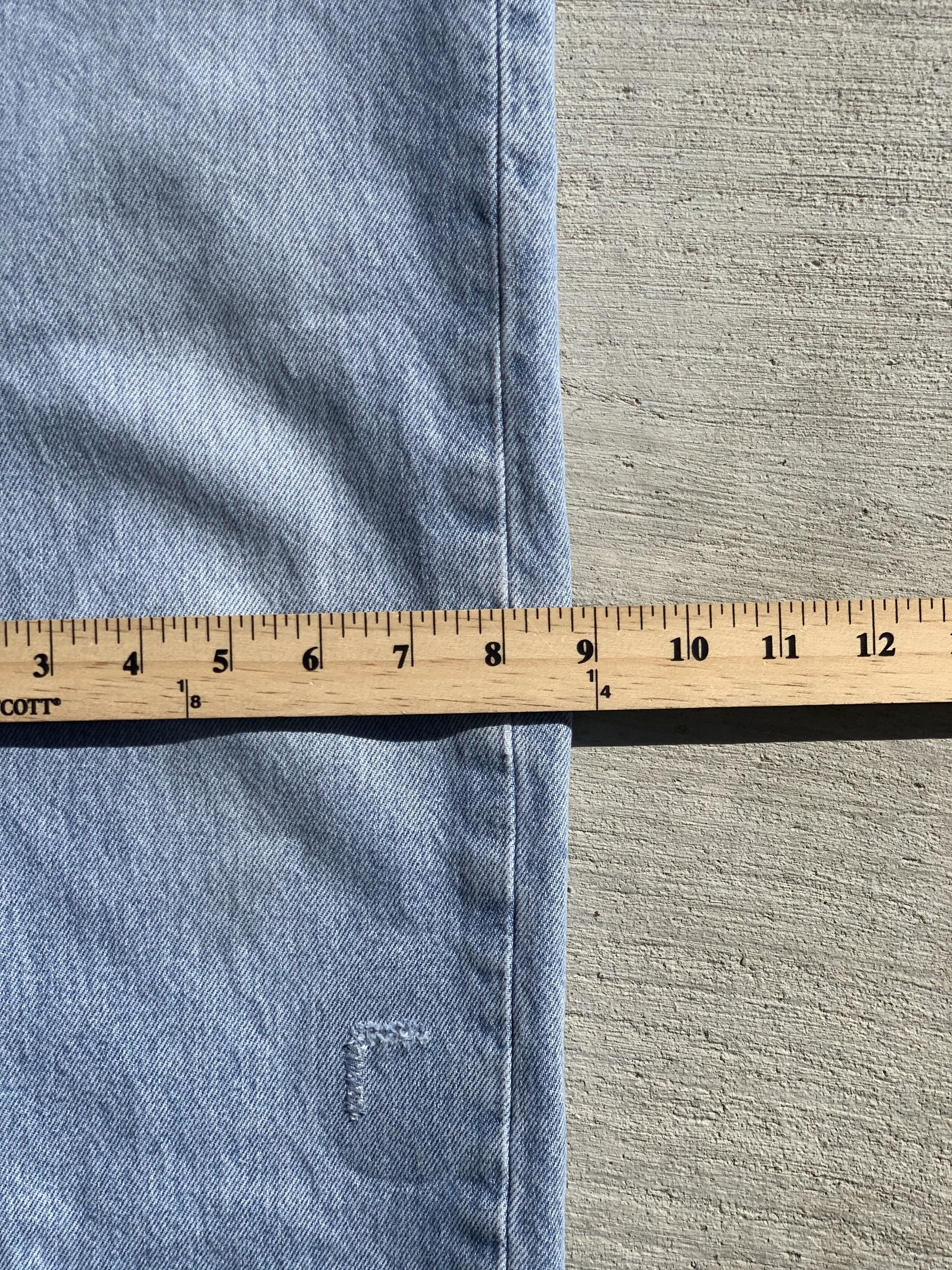 Levi's 1990s Vintage Levi's 501 Jeans Light Wash Size US 33 - 16 Thumbnail
