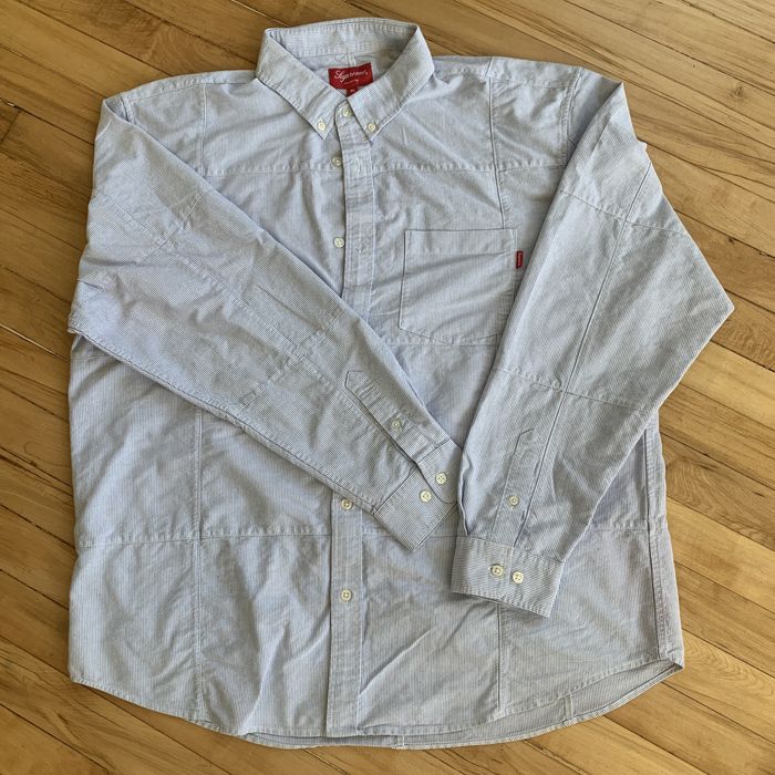 Supreme Supreme Patchwork Oxford Shirt Stripe | Grailed