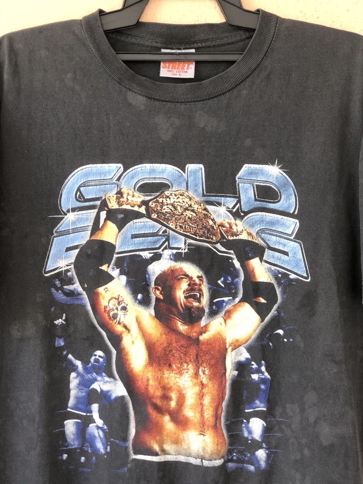 Vintage Vintage Bootleg Goldberg Wrestling Tee Size US L / EU 52-54 / 3 - 2 Thumbnail