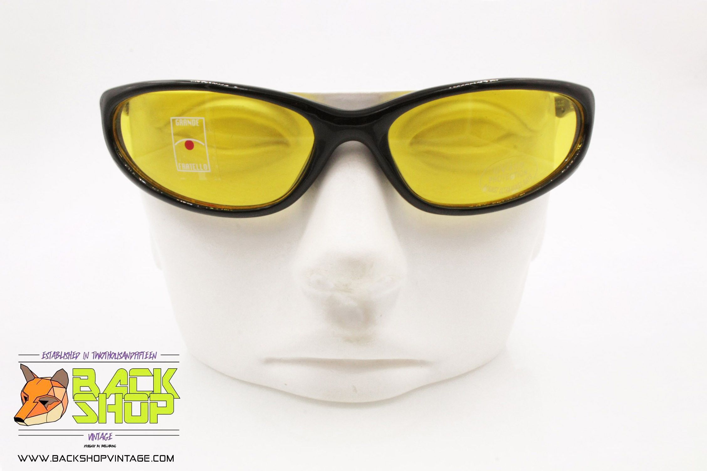 Vintage GRANDE FRATELLO mod. IGF-109 0327 Vintage Sunglasses, NOS Size ONE SIZE - 5 Thumbnail