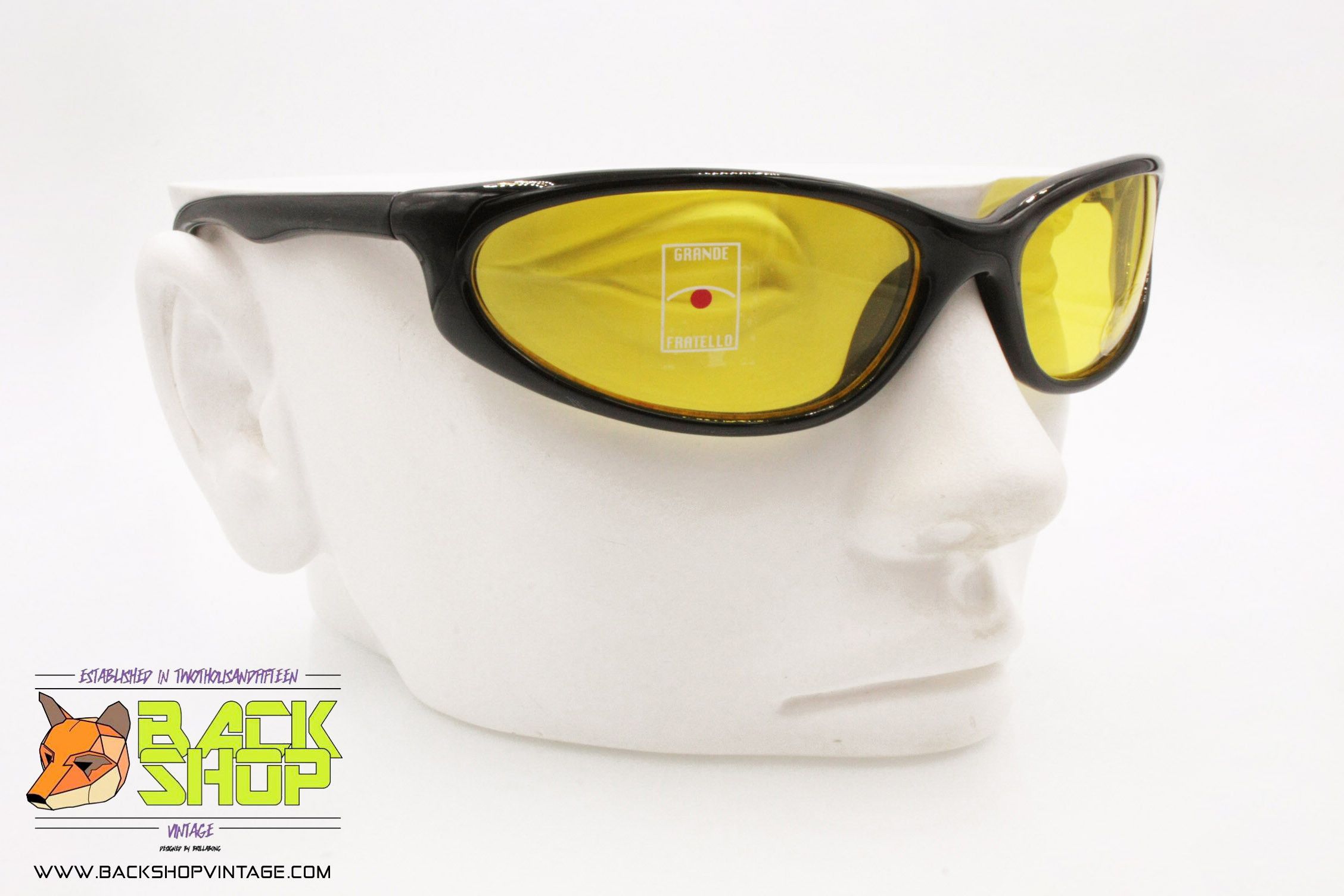 Vintage GRANDE FRATELLO mod. IGF-109 0327 Vintage Sunglasses, NOS Size ONE SIZE - 6 Thumbnail