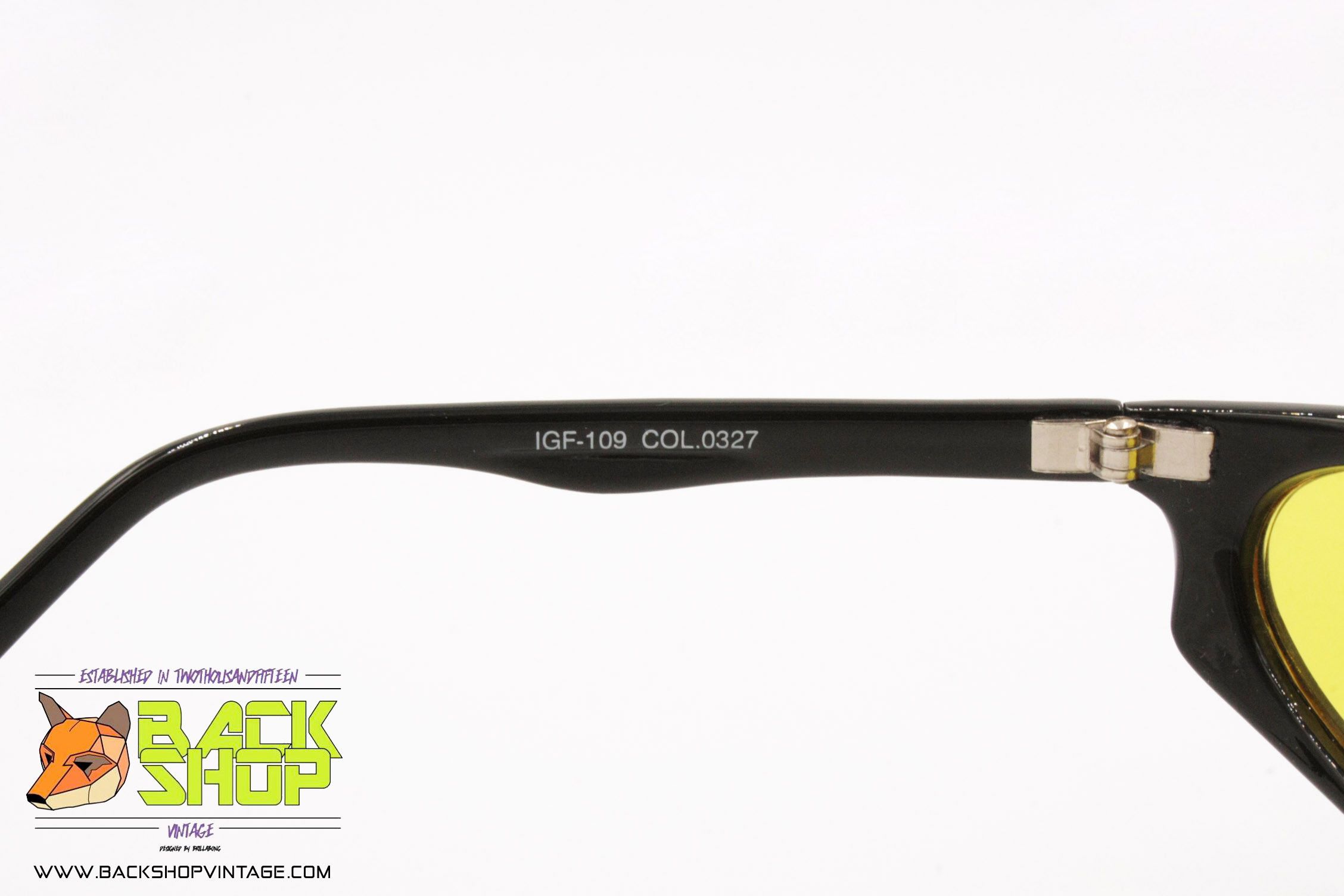 Vintage GRANDE FRATELLO mod. IGF-109 0327 Vintage Sunglasses, NOS Size ONE SIZE - 7 Thumbnail
