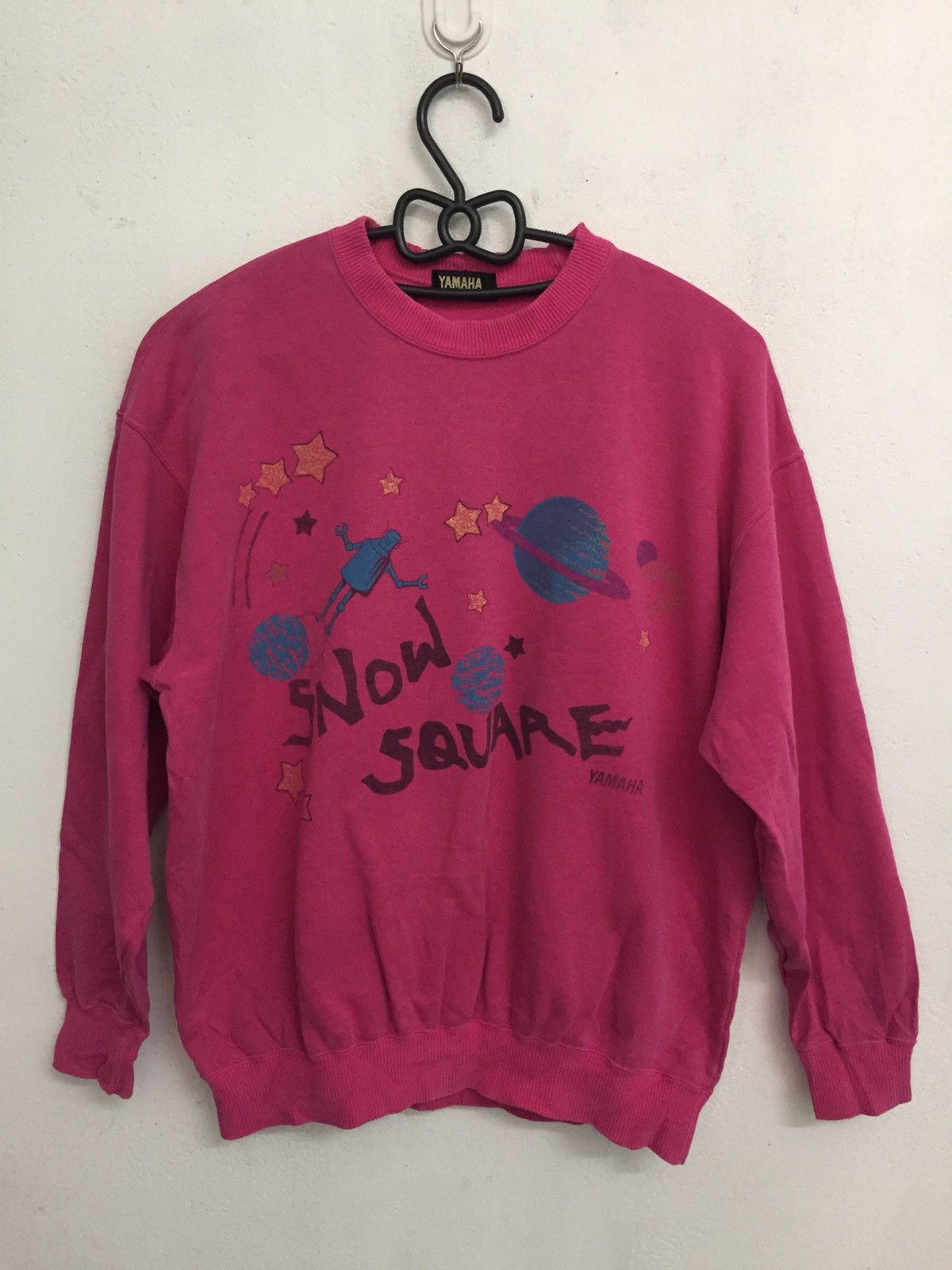 Japanese Brand Yamaha Snow Square Sweatshirt Size US M / EU 48-50 / 2 - 1 Thumbnail