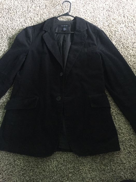 Calvin Klein Black Calvin Klein Corduroy Jacket Blazer Coat | Grailed