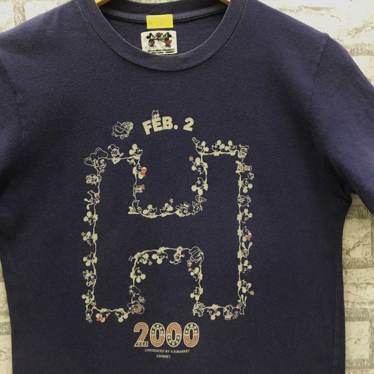 HOLLYWOOD RANCH MARKET Vintage H R Market X Disney Mickey Mouse T-shirt Size US S / EU 44-46 / 1 - 4 Thumbnail