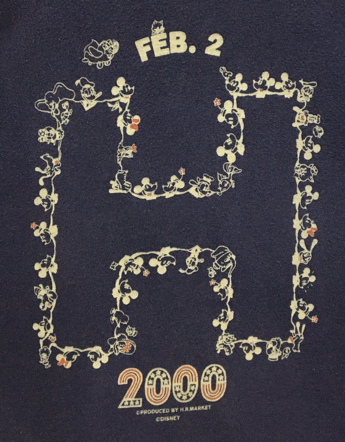 HOLLYWOOD RANCH MARKET Vintage H R Market X Disney Mickey Mouse T-shirt Size US S / EU 44-46 / 1 - 3 Thumbnail