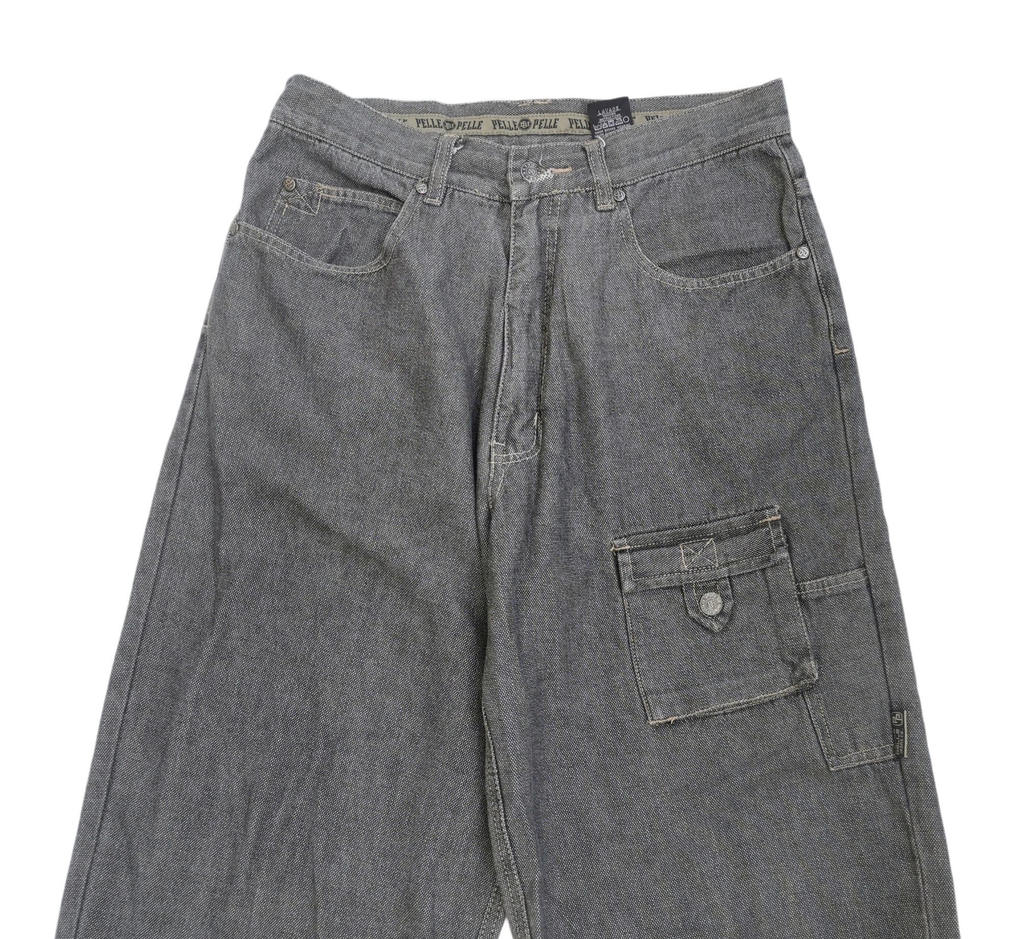 Marc Buchanan × Pelle Pelle Pelle Pelle by Marc Buchanan Baggy Hip Hop Jeans Size US 32 / EU 48 - 3 Thumbnail