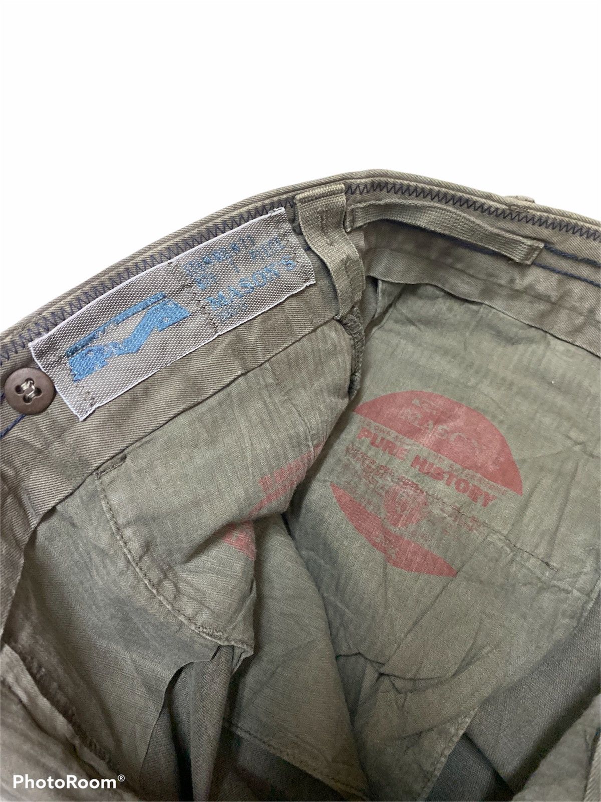 Mason's Mason’s Patched Multipocket Cargo Tactical Cargo Pants Size US 32 / EU 48 - 8 Thumbnail