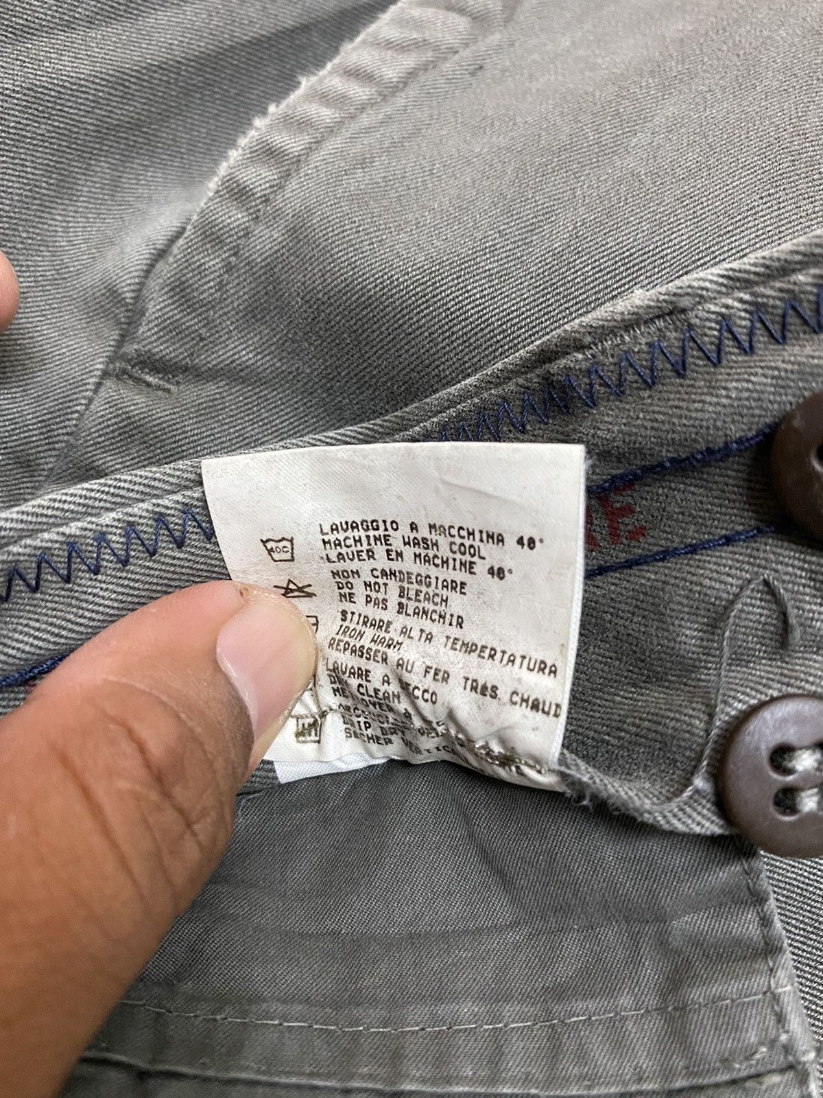 Mason's Mason’s Patched Multipocket Cargo Tactical Cargo Pants Size US 32 / EU 48 - 11 Thumbnail