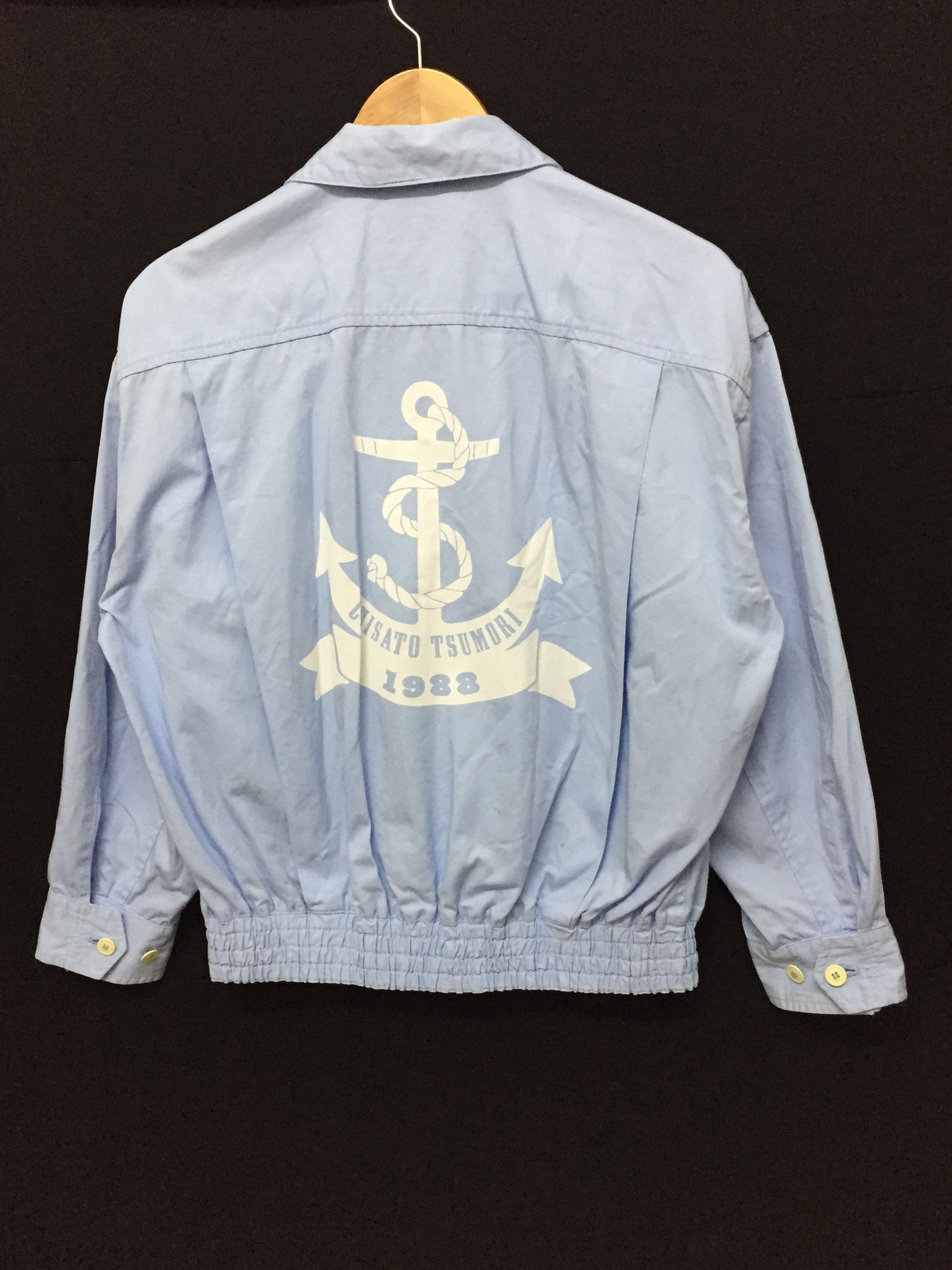 Issey Miyake × Tsumori Chisato SS1984 I.S Issey miyake X chisato anchor worker jacket Size US S / EU 44-46 / 1 - 2 Thumbnail
