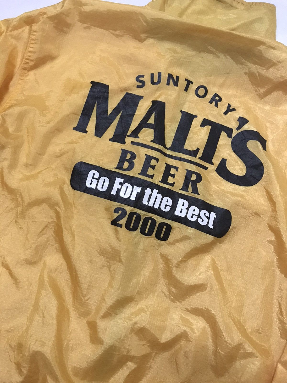 Vintage 2000 Suntory Malt’s Beer Windbreaker Size US L / EU 52-54 / 3 - 5 Thumbnail