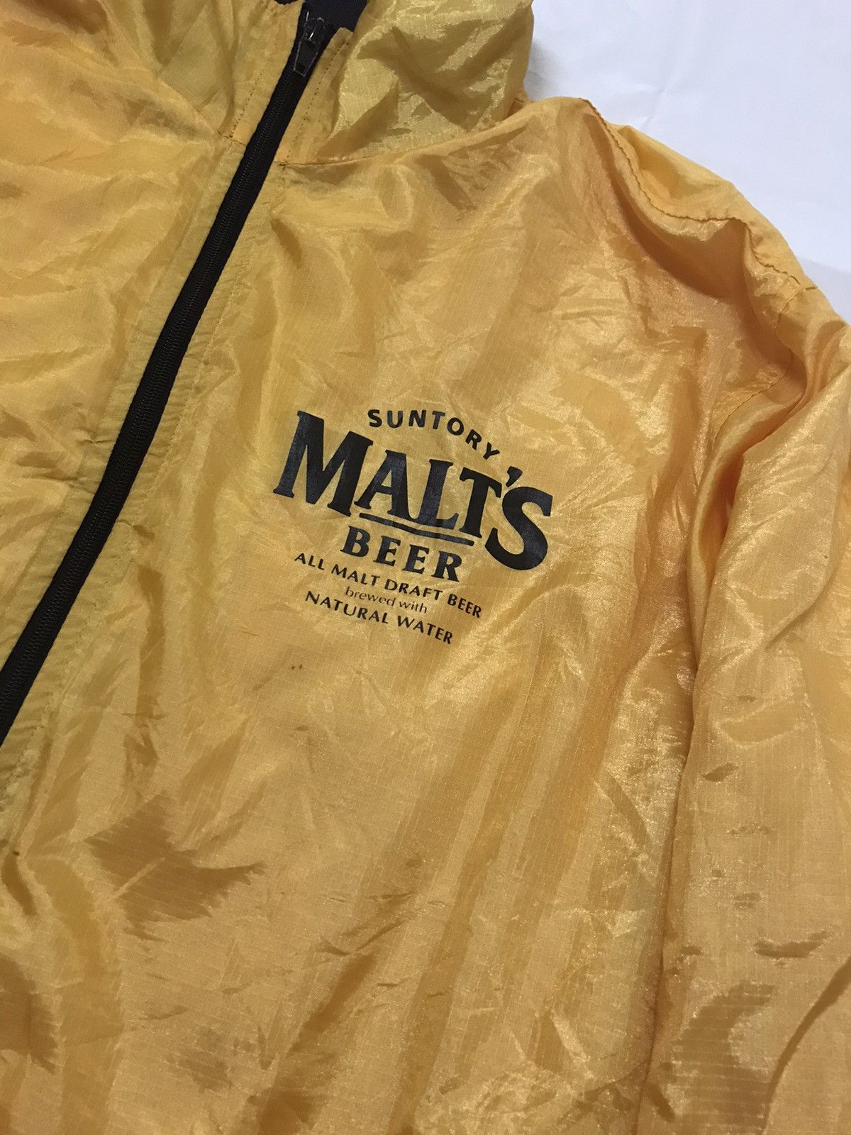 Vintage 2000 Suntory Malt’s Beer Windbreaker Size US L / EU 52-54 / 3 - 4 Thumbnail