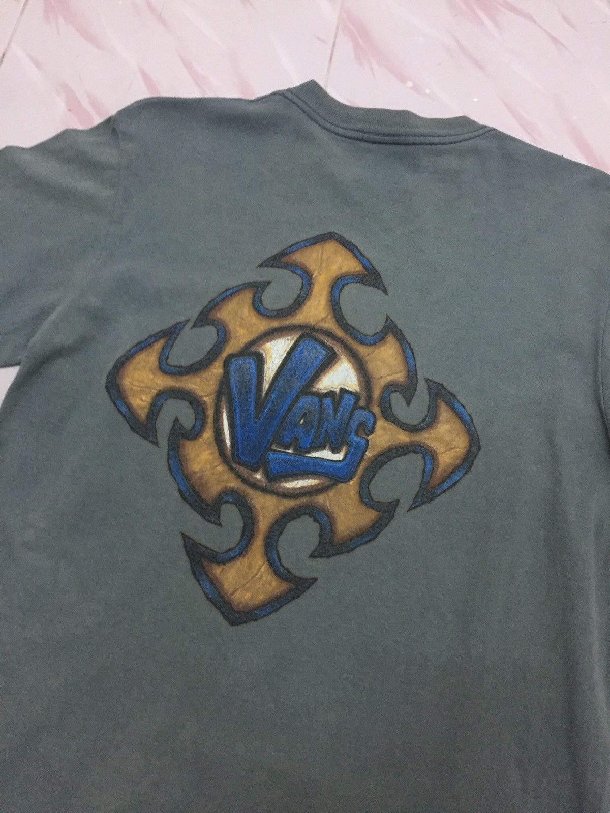 Vans Vintage 90s Vans Skateboard T-shirt Size US S / EU 44-46 / 1 - 3 Thumbnail