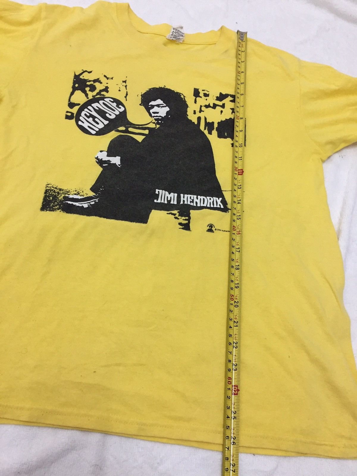 Jimi Hendrix × Vintage Vintage 2004 Jimi Hendrix “ Hey Joe “ T-shirt Size US M / EU 48-50 / 2 - 5 Thumbnail
