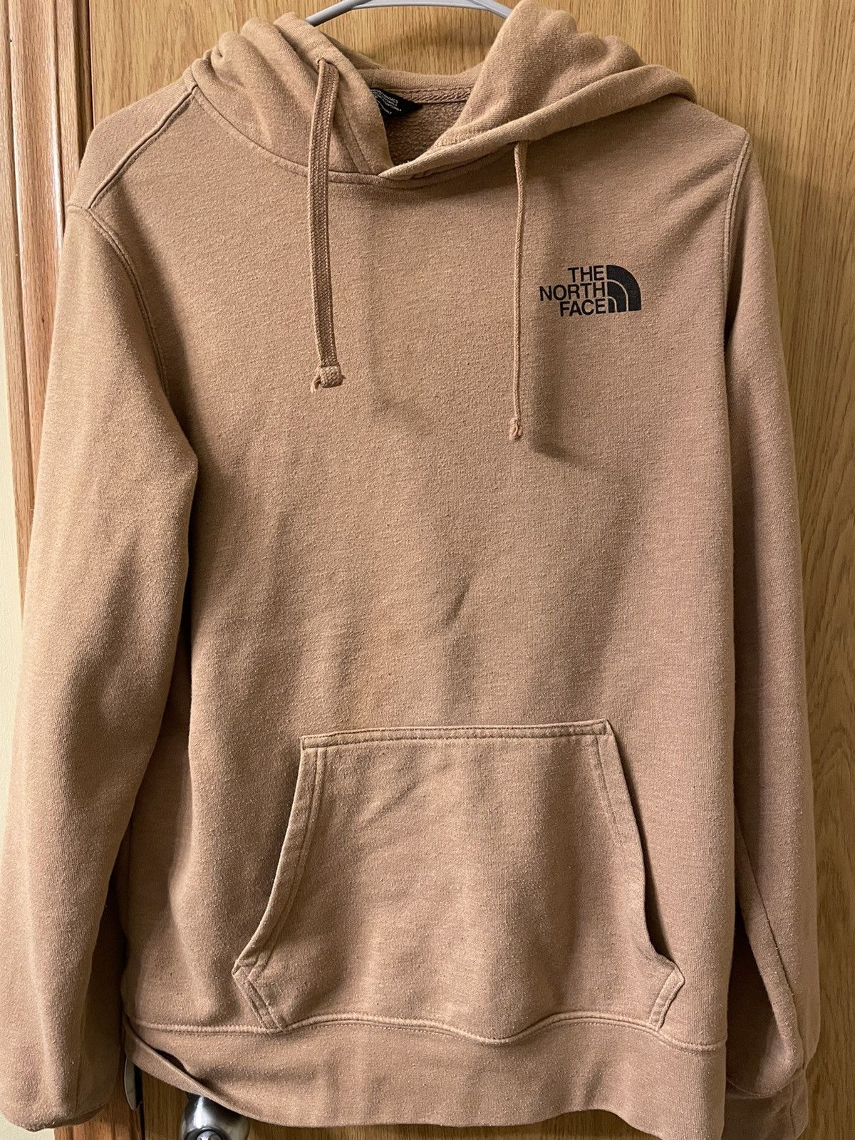 North face tan hoodie best sale