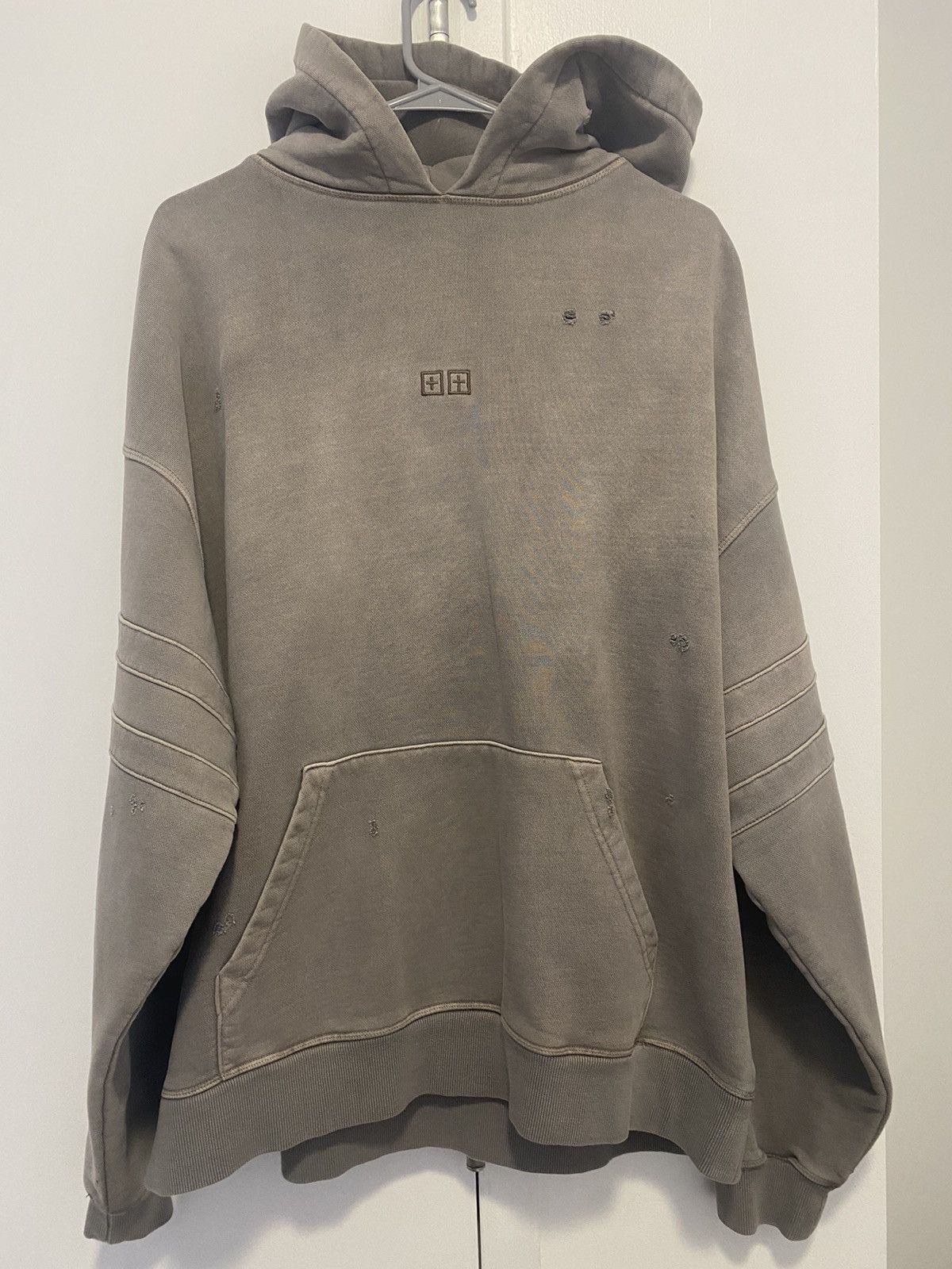 Ksubi Kith x Ksubi Otis Hoodie Washed Cinder | Grailed