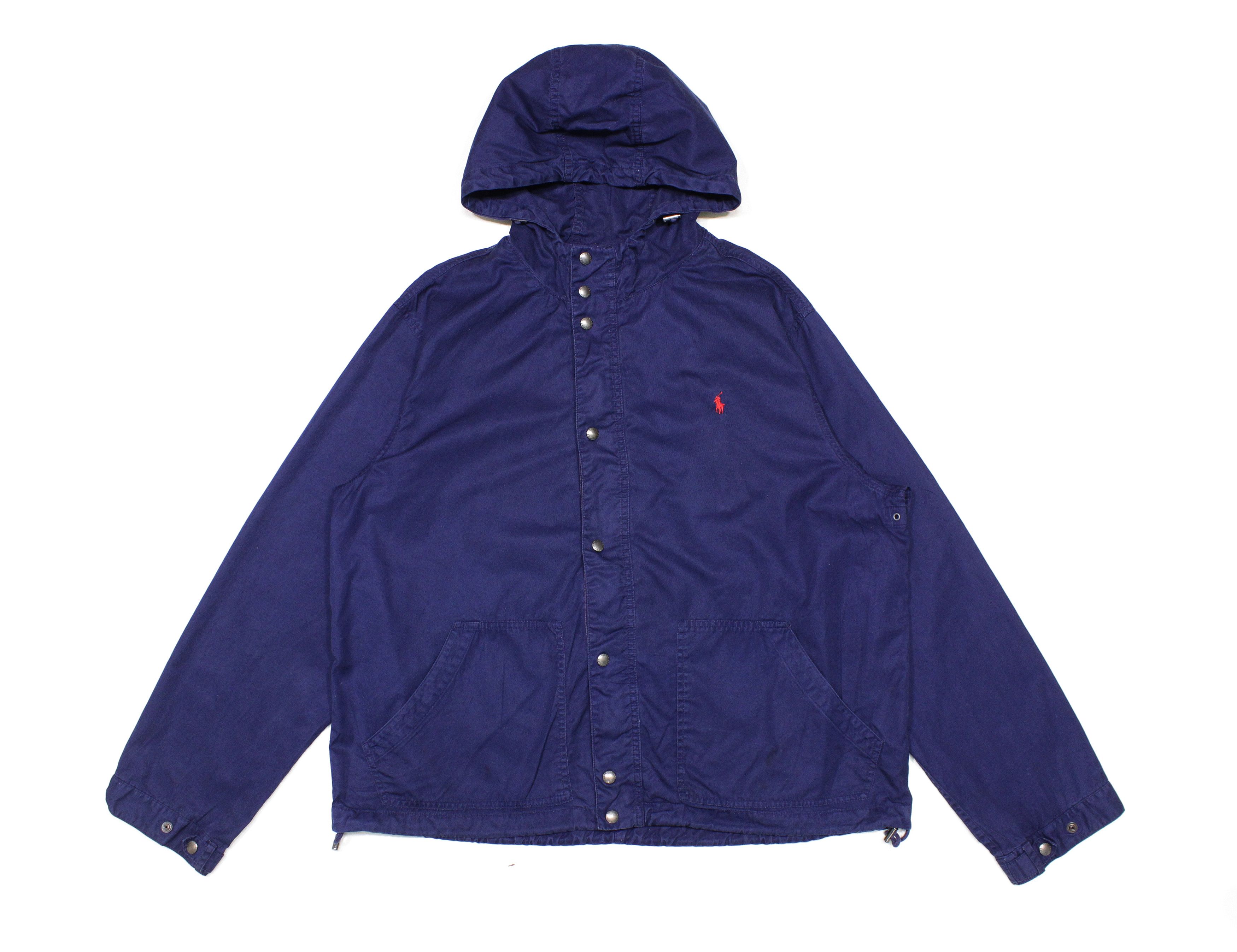 Polo Ralph Lauren 90S Logo Casual Jacket Vintage Size US XL / EU 56 / 4 - 1 Thumbnail