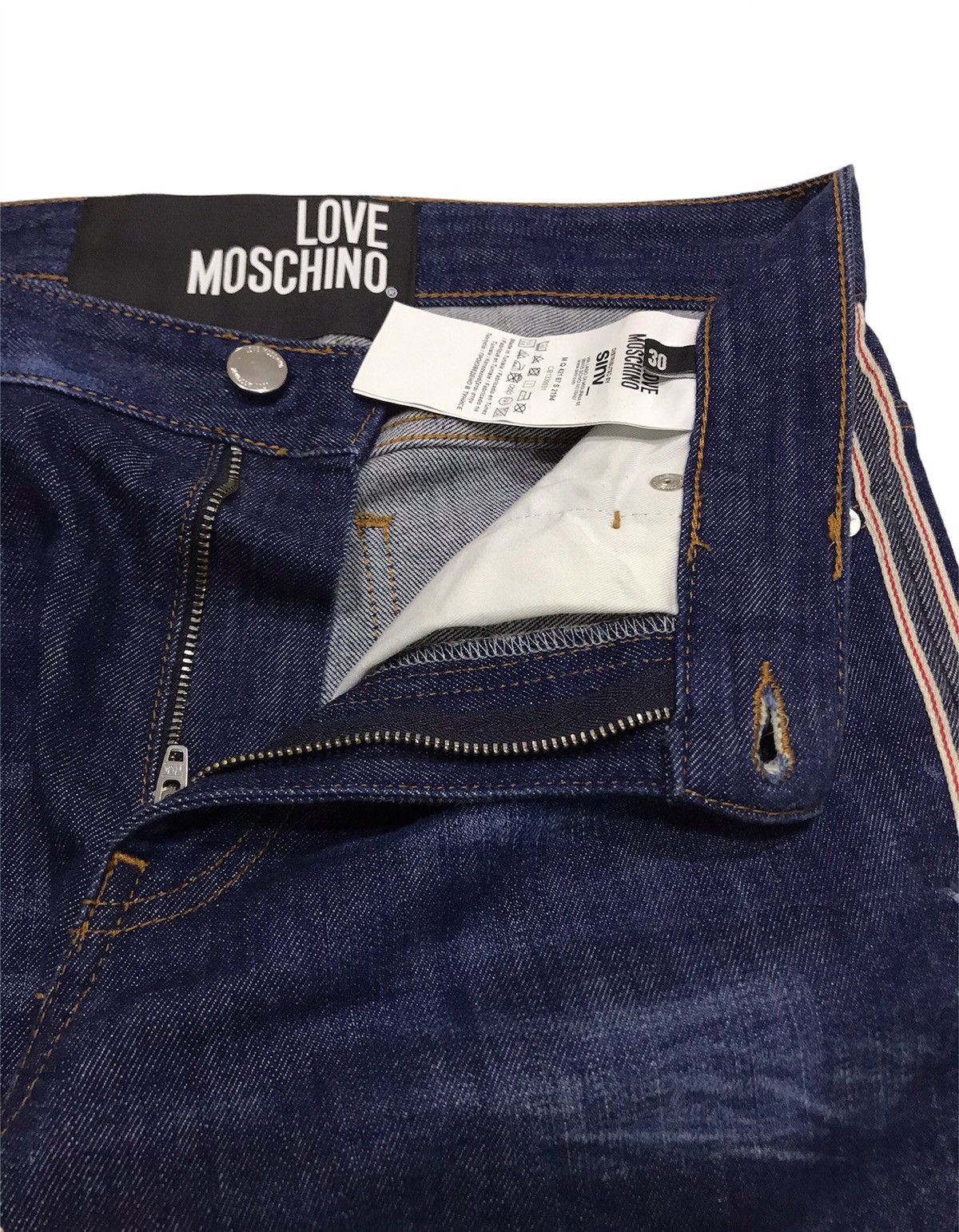 Moschino Selvedge Sideline Denim Size US 30 / EU 46 - 5 Thumbnail