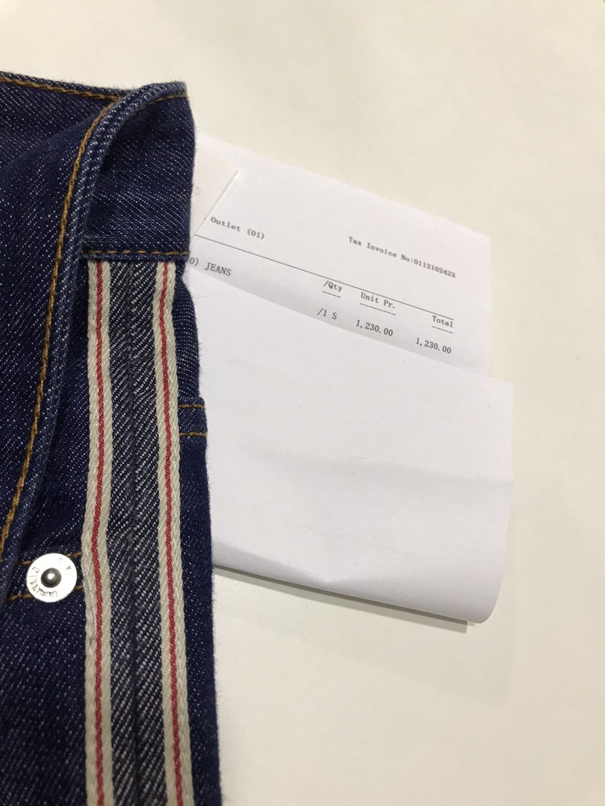 Moschino Selvedge Sideline Denim Size US 30 / EU 46 - 6 Thumbnail
