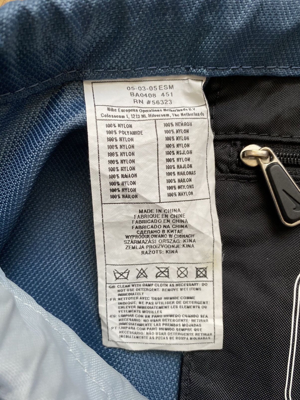 Other Vintage Nike Big Logo Backpack Bag Y2K Training Adidas Size ONE SIZE - 6 Thumbnail
