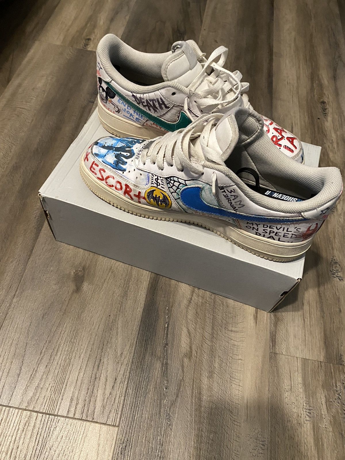 vlone x pauly af1