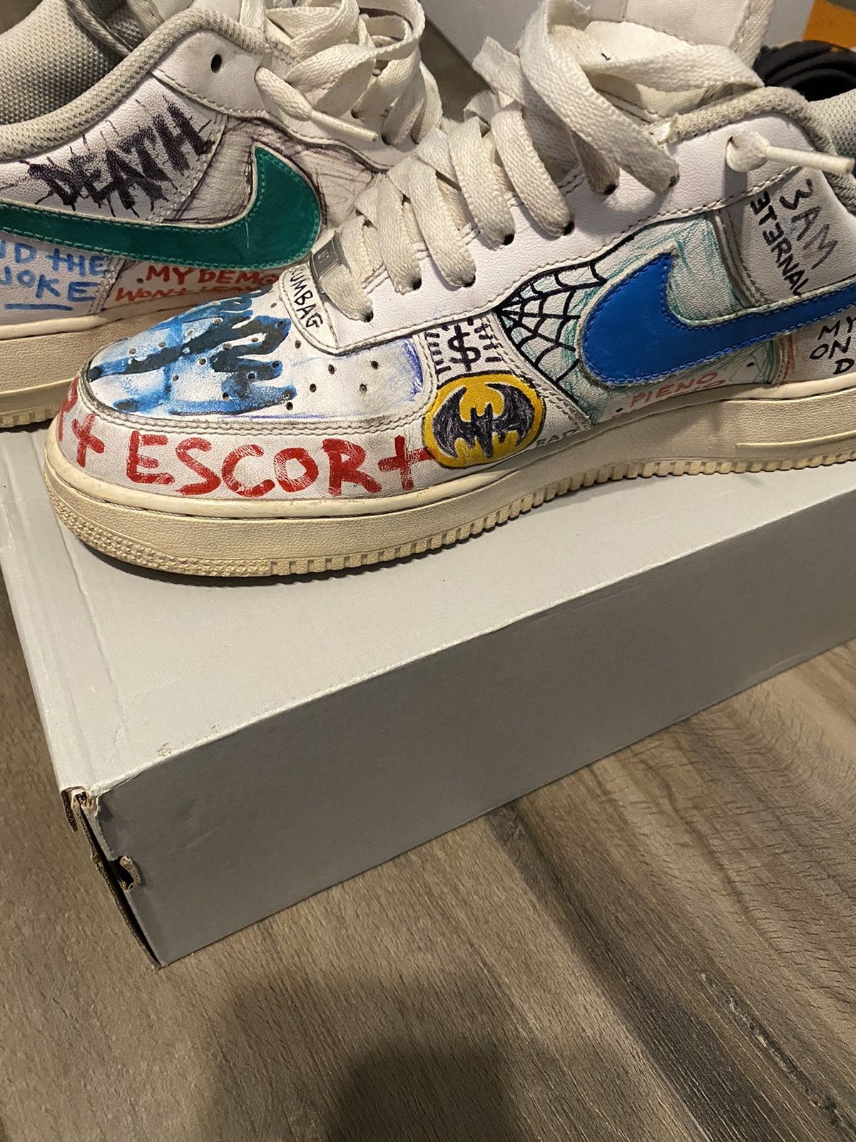 vlone x pauly af1