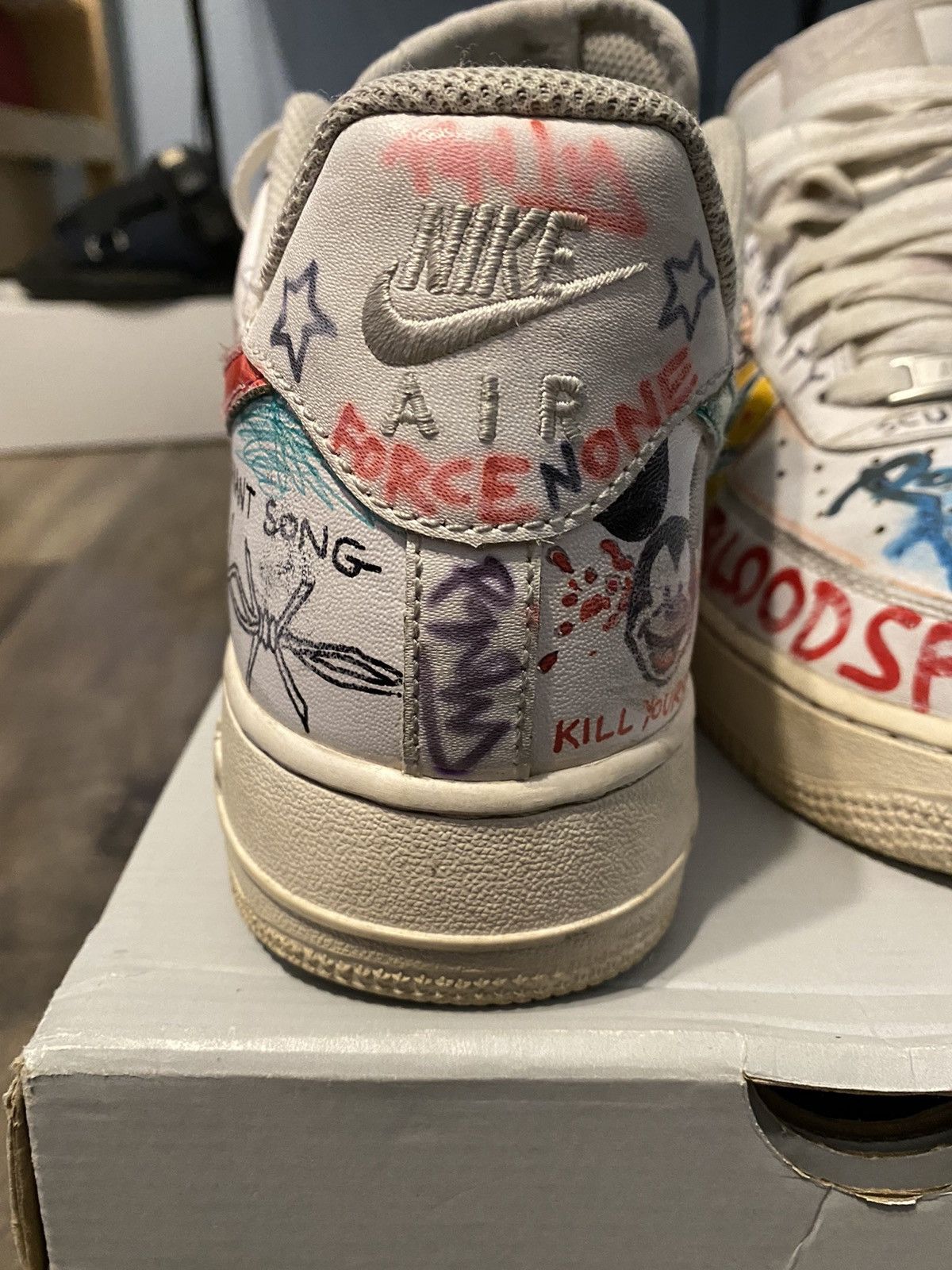 vlone x pauly af1
