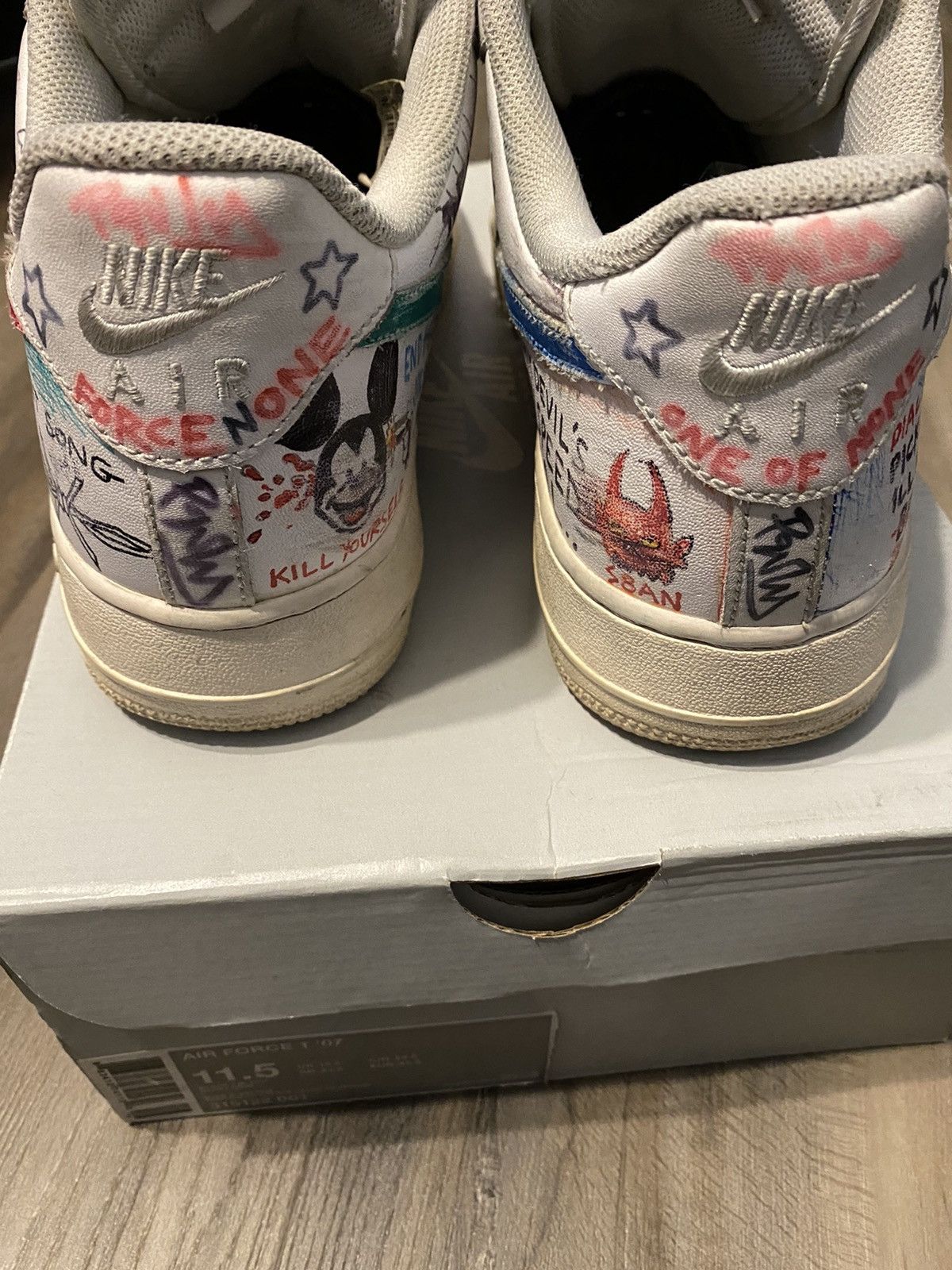vlone x pauly af1