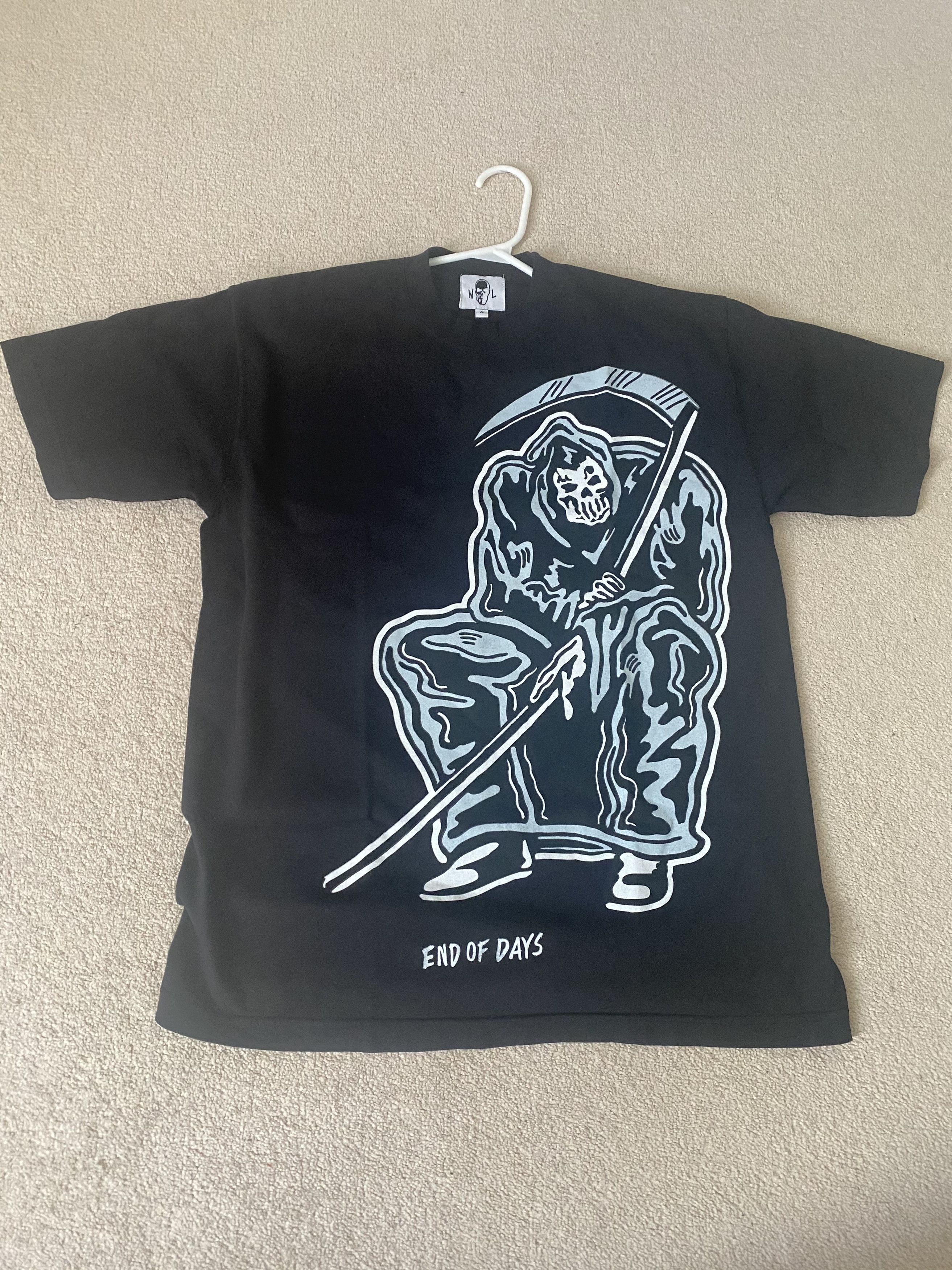 Warren Lotas Warren Lotas Sitting Reaper T-Shirt Size M | Grailed