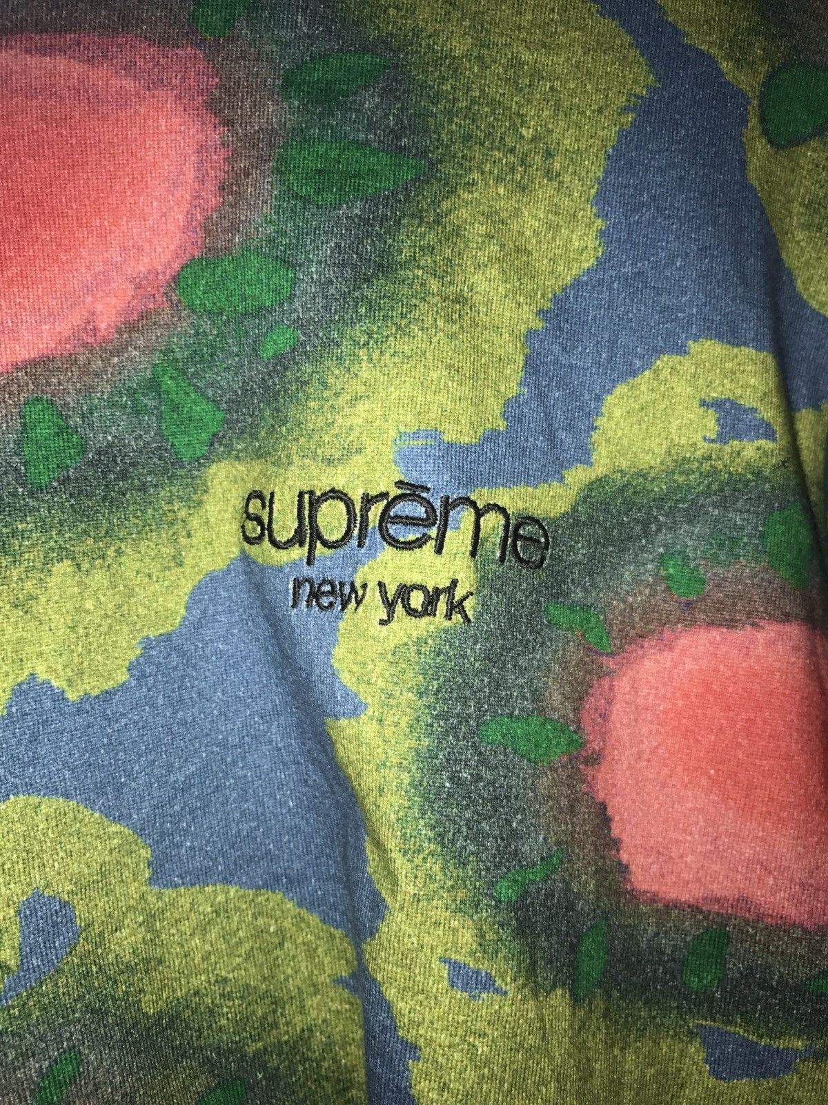 Supreme Supreme Painted Flowers Long Sleeve 2017 Size US M / EU 48-50 / 2 - 4 Thumbnail