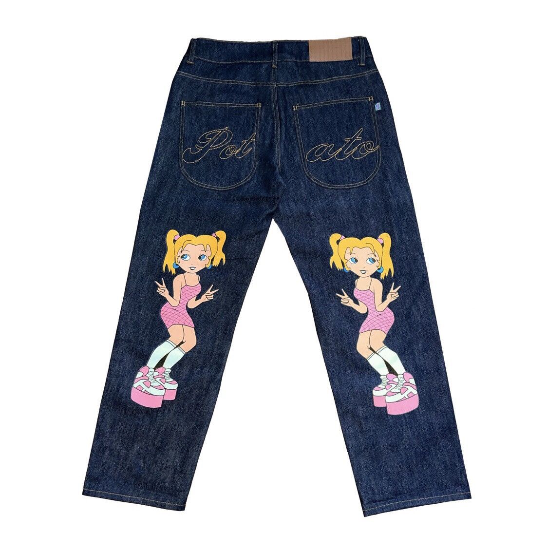 Imran Potato Imran Potato Anime Jeans, Grailed